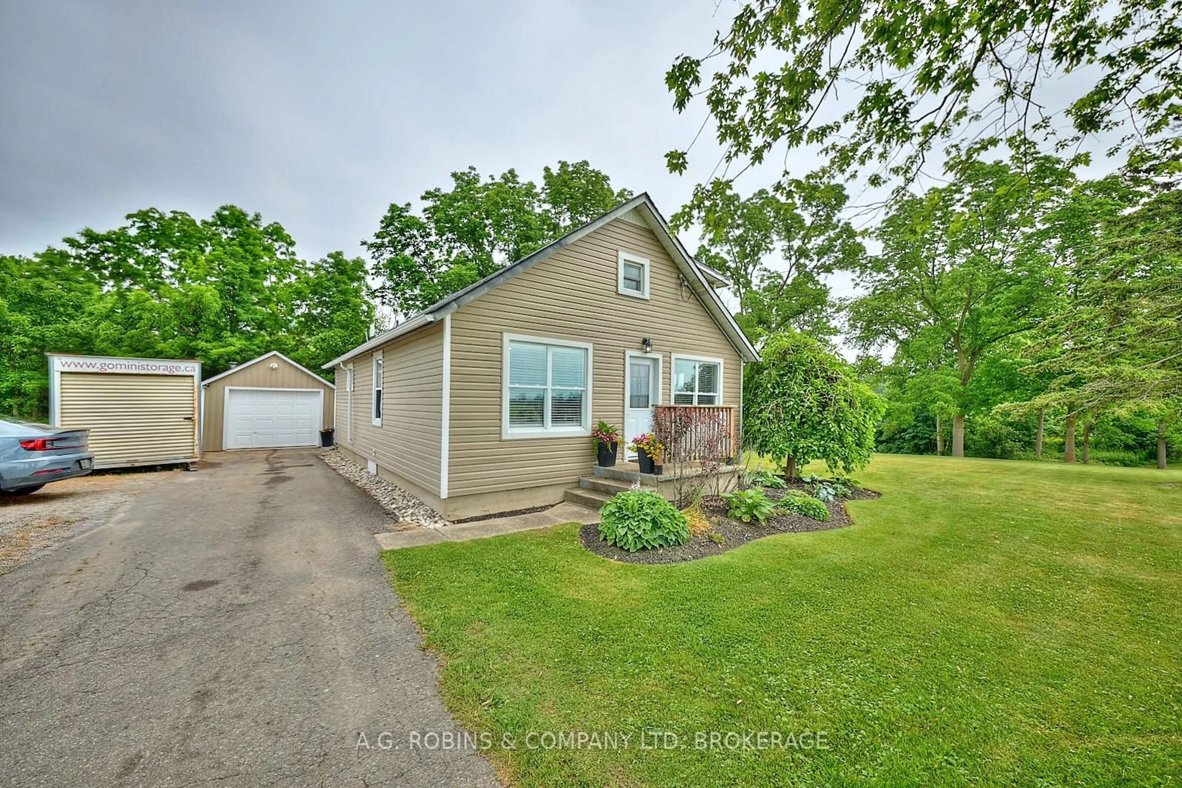 A pic from outside/outdoor area/front of a property/back of a property/a pic from drone, water/lake/river/ocean view for 42770 3 Highway, Wainfleet Ontario L0S 1V0