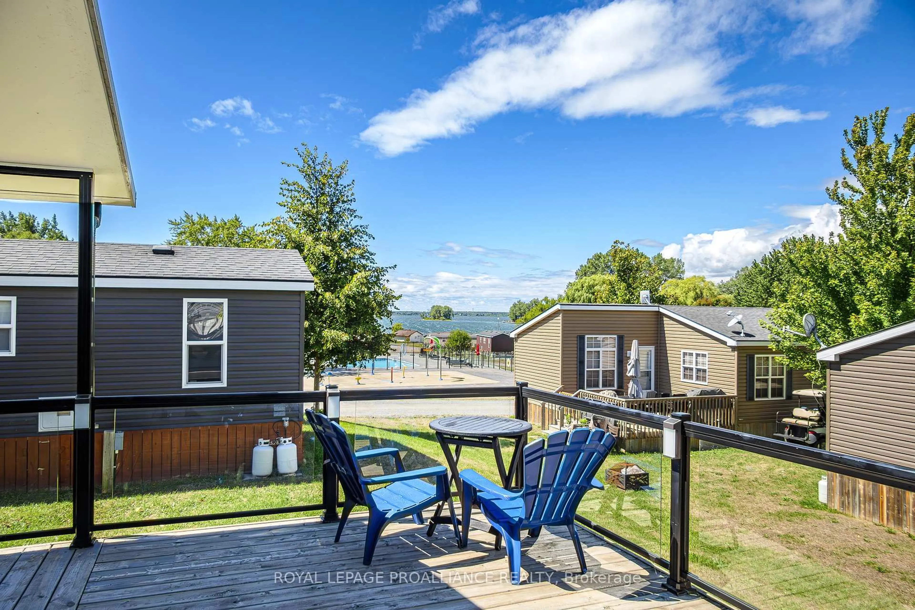 Patio, water/lake/river/ocean view for 486 County Rd 18 - 5 Cricket Lane, Prince Edward County Ontario K0K 1P0