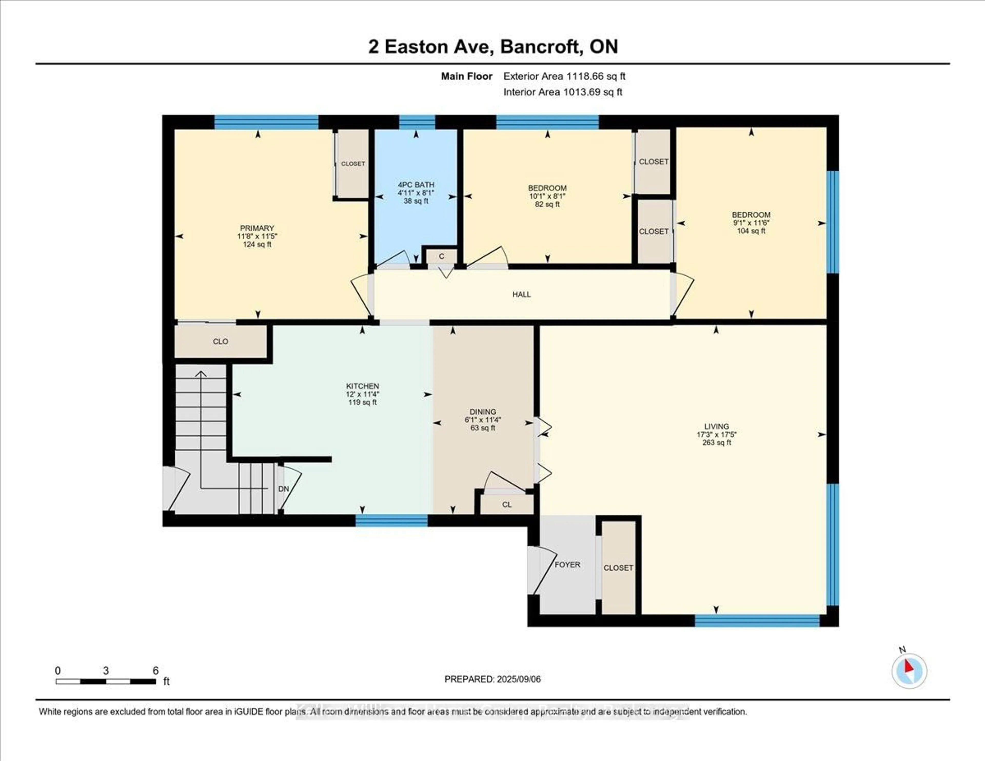 Floor plan for 2 EASTON Ave, Bancroft Ontario K0L 1C0