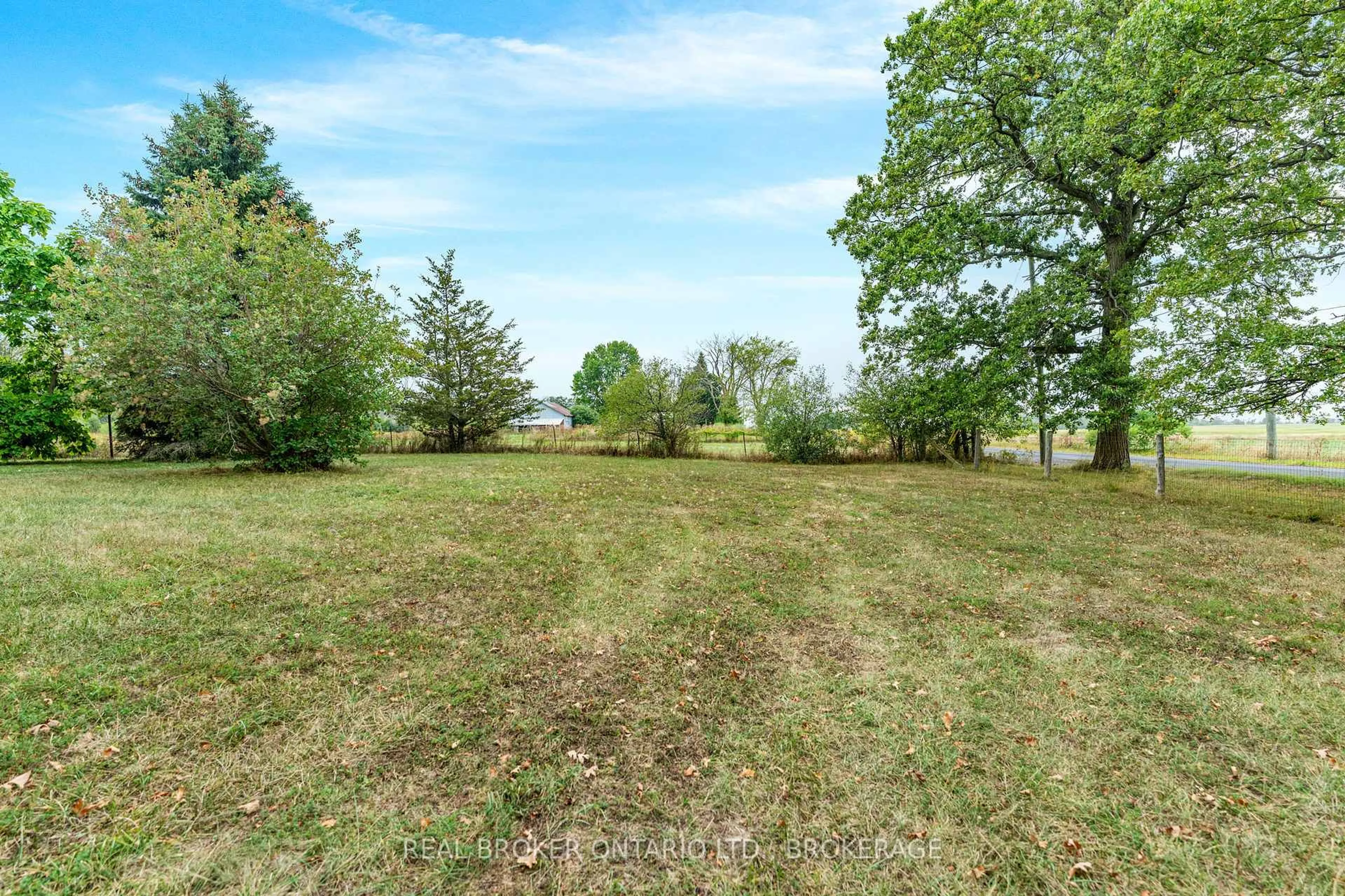 A pic from outside/outdoor area/front of a property/back of a property/a pic from drone, forest/trees view for 2268 Mcintyre Rd, Bath Ontario K0H 1G0
