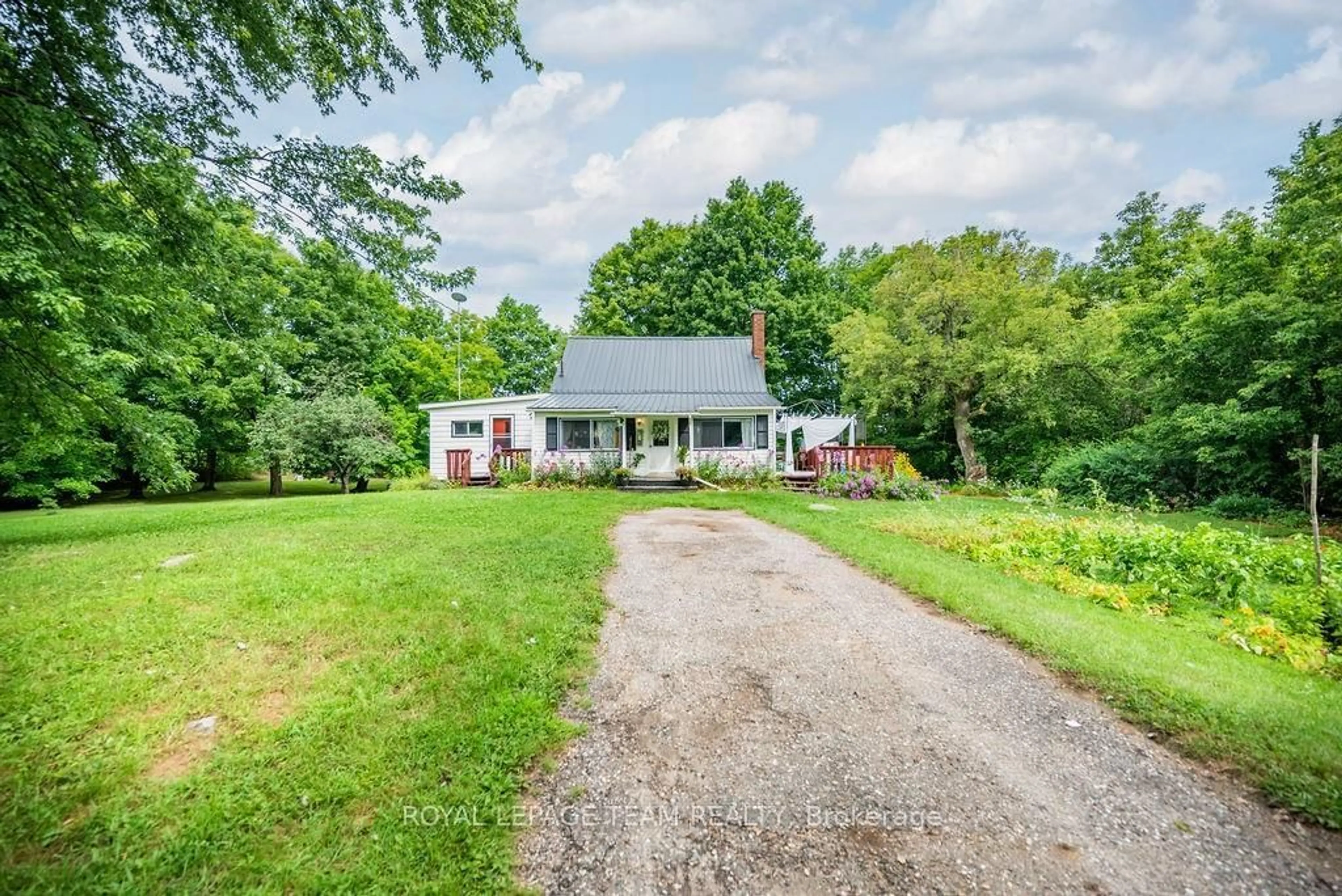 A pic from outside/outdoor area/front of a property/back of a property/a pic from drone, street for 1448 PERRAULT Rd, Eganville Ontario K0J 1T0