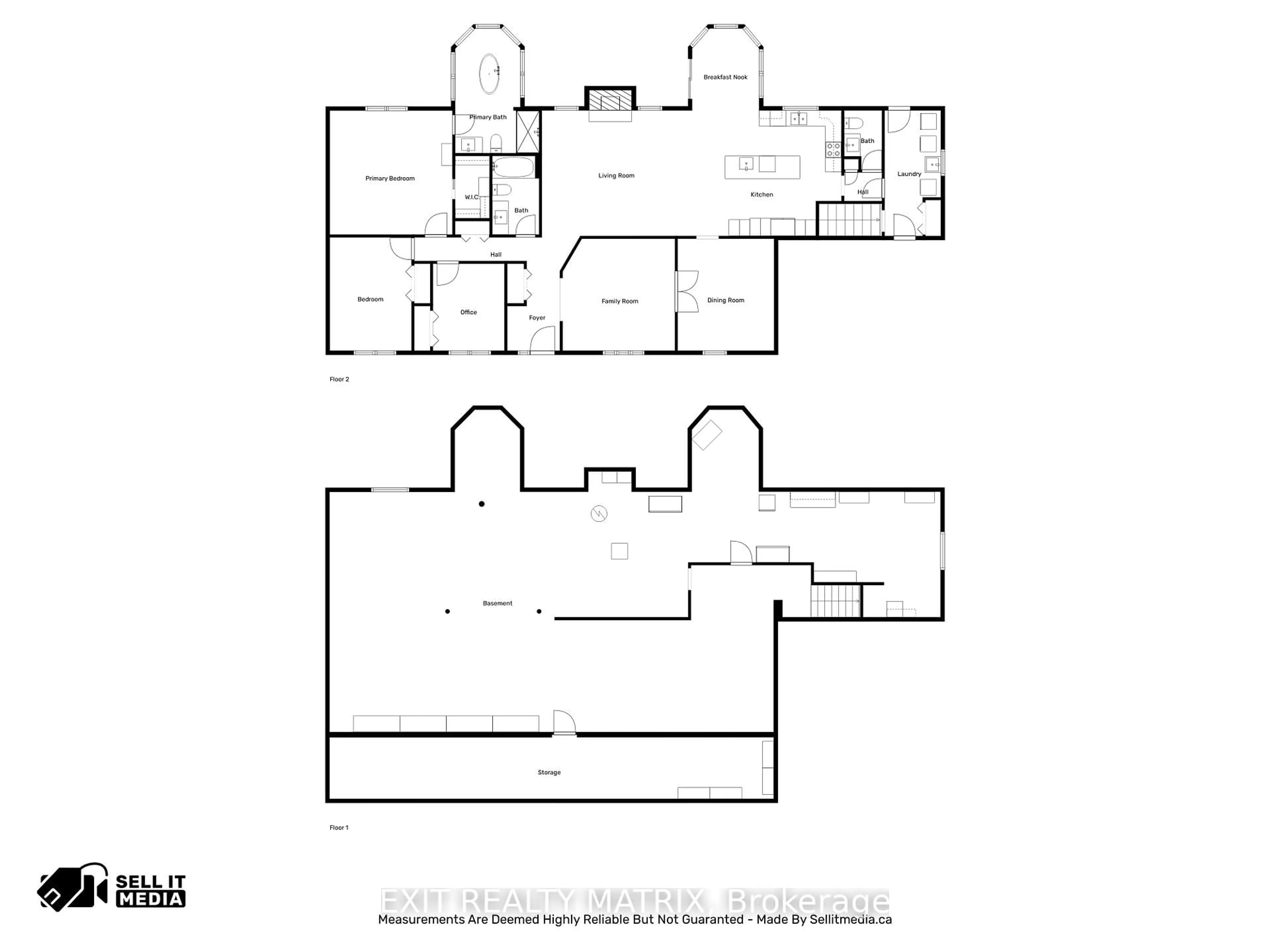 Floor plan for 6343 Deermeadow Dr, Ottawa Ontario K4P 1M9