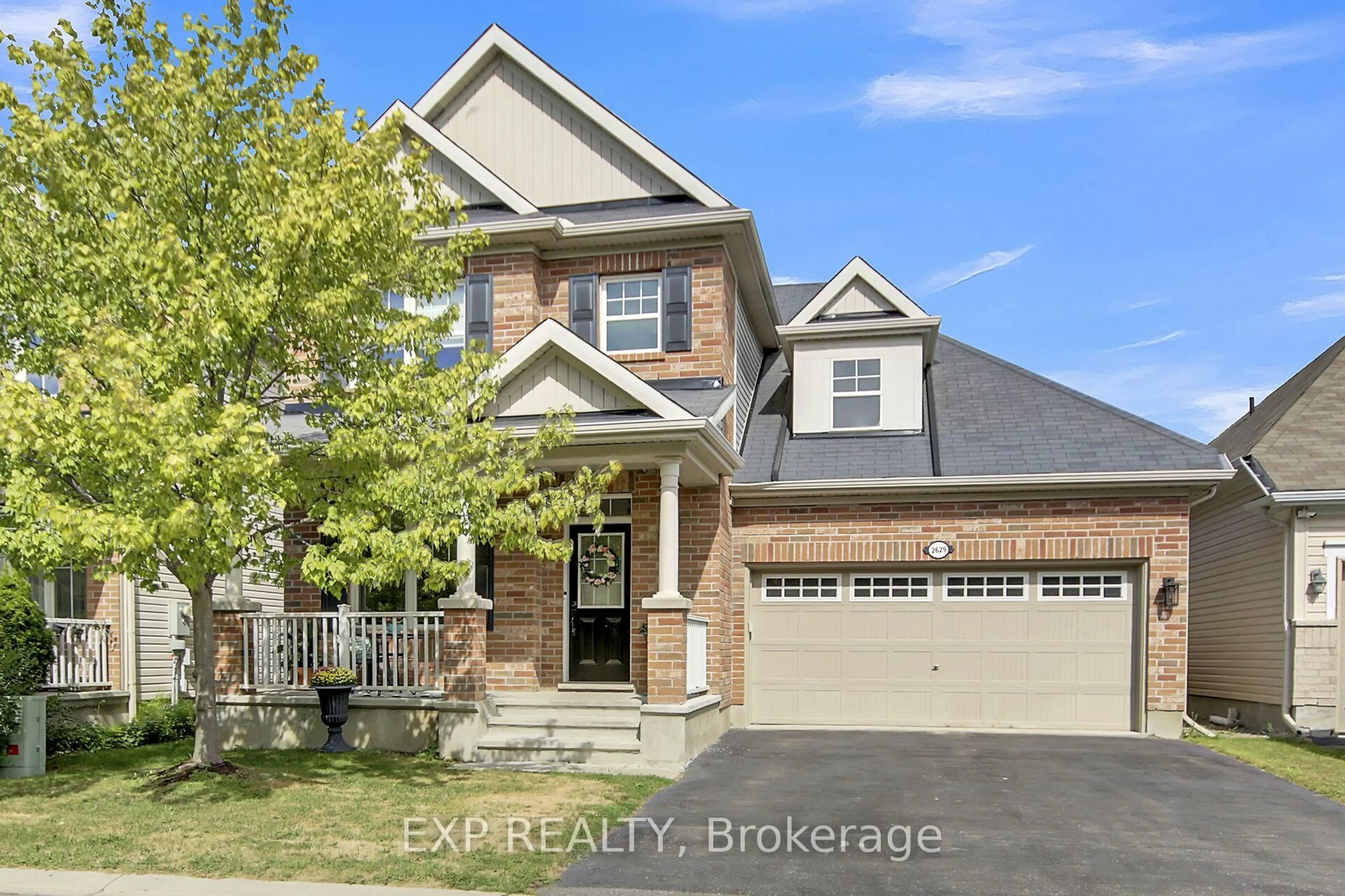 Home with brick exterior material, street for 2629 Watermusic Bay Cres, Ottawa Ontario K2J 0T4