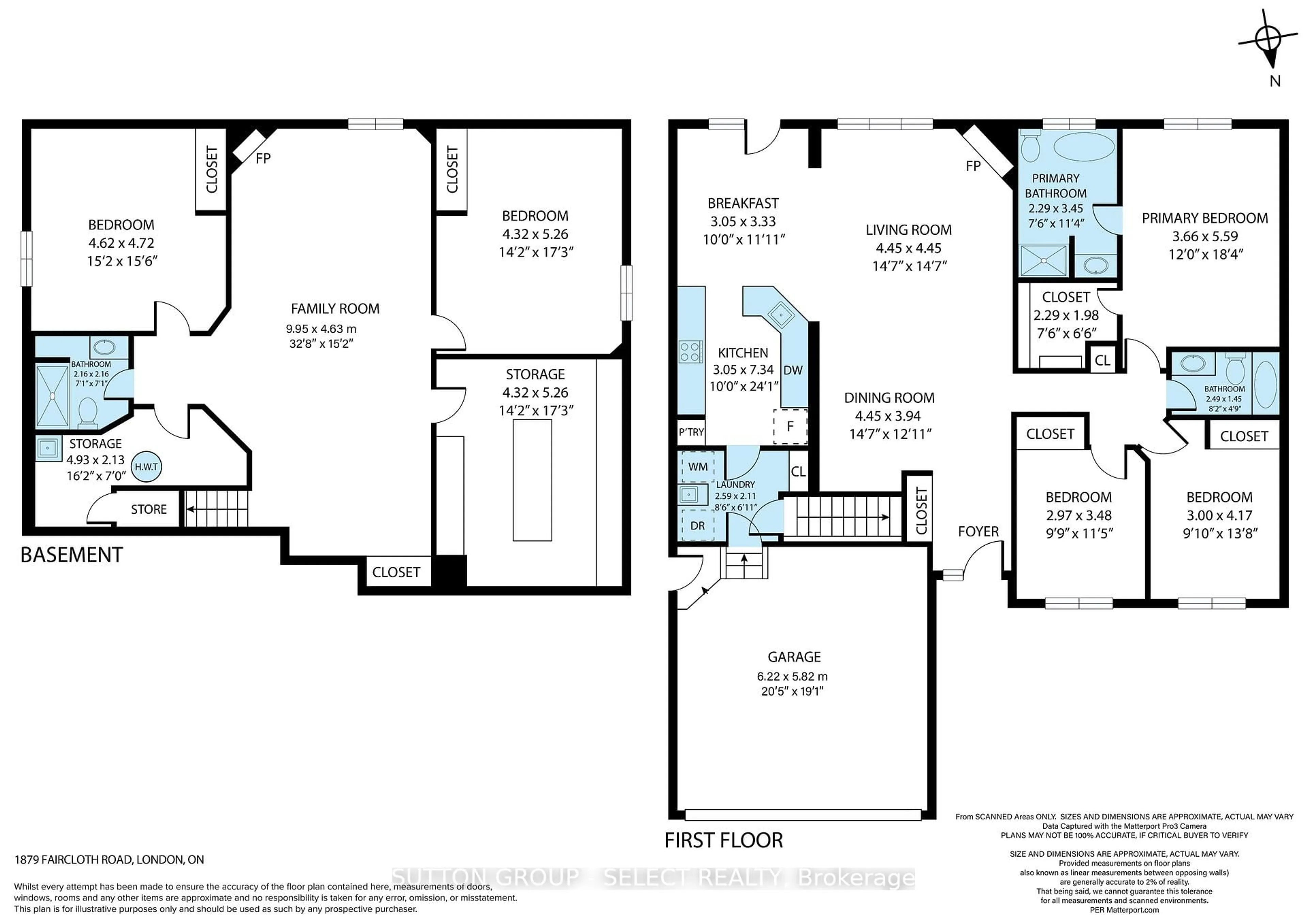 Floor plan for 1879 Faircloth Rd, London North Ontario N6G 5E9