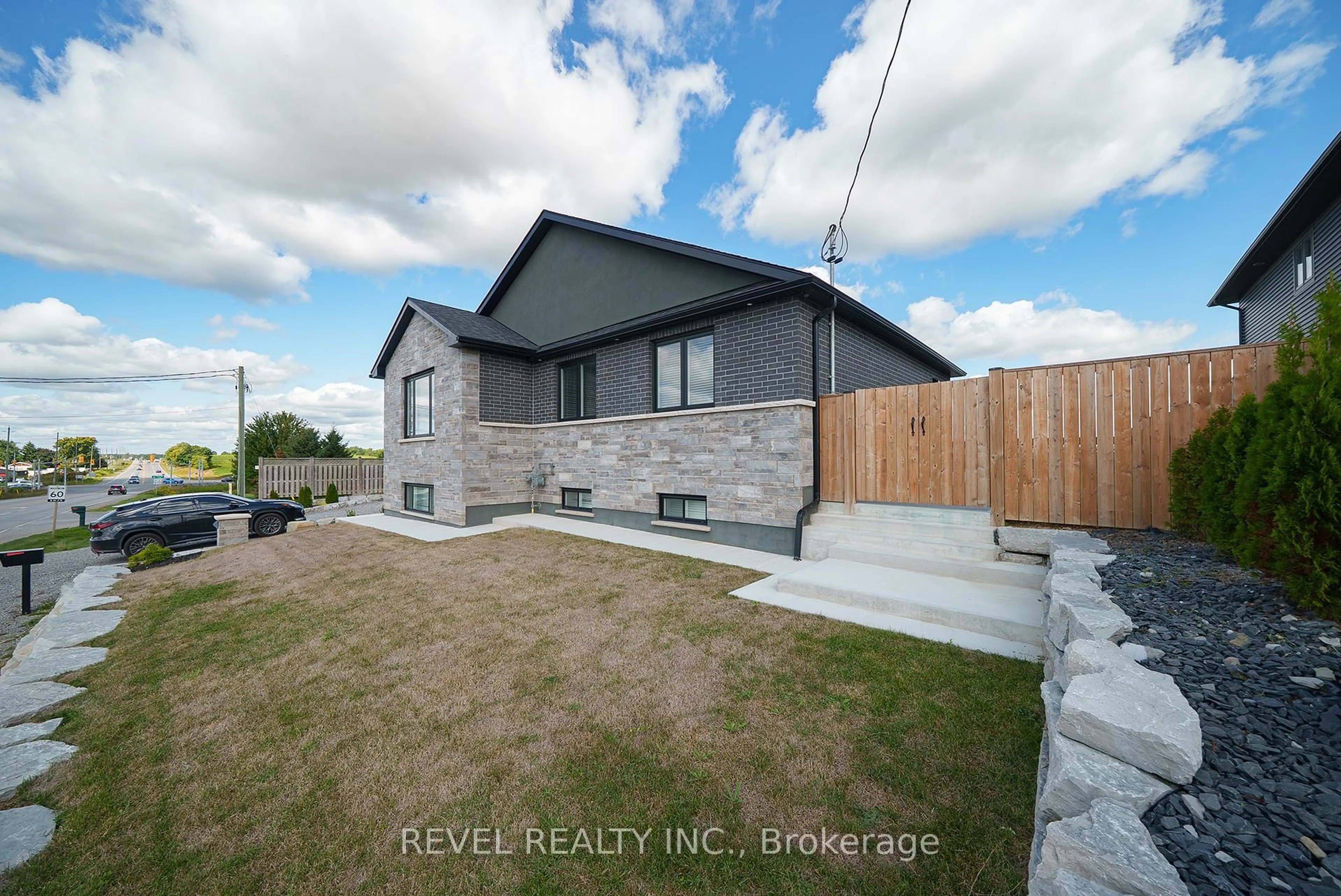 A pic from outside/outdoor area/front of a property/back of a property/a pic from drone, street for 21 Haldimand 66 Rd, Haldimand Ontario N3W 1N7