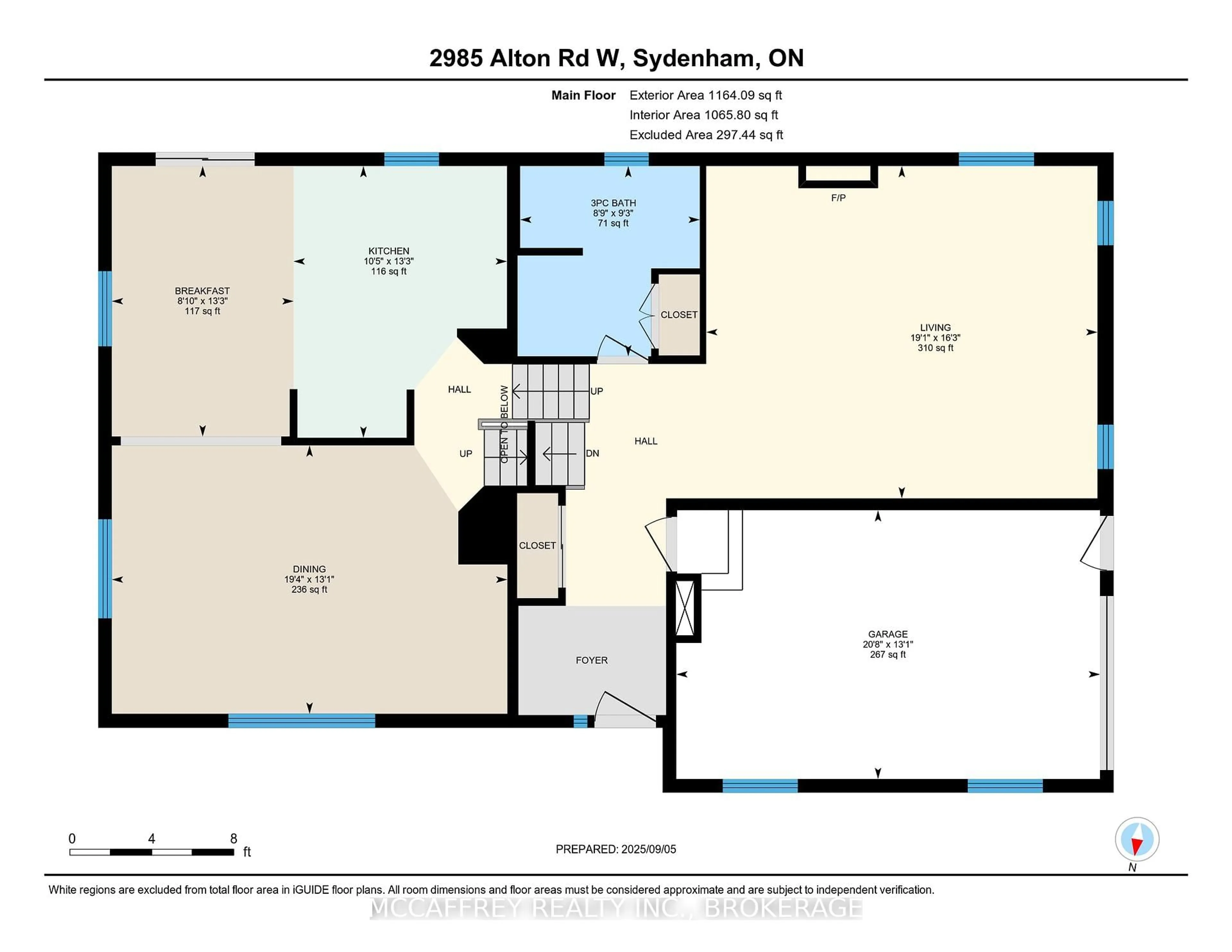 Floor plan for 2985 Alton Rd, Sydenham Ontario K0H 2T0
