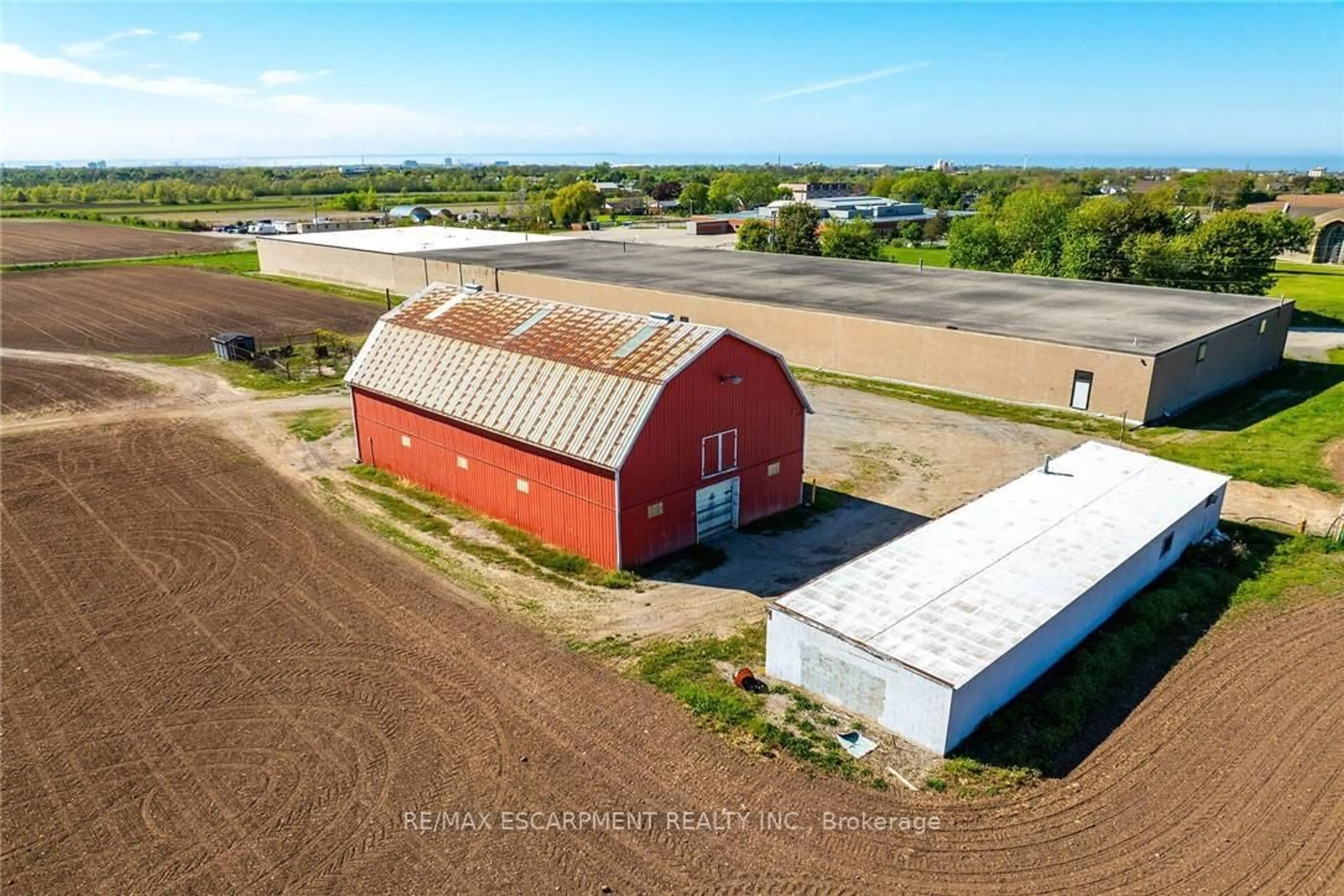 A pic from outside/outdoor area/front of a property/back of a property/a pic from drone, building for 944 & 994 #8 Highway, Hamilton Ontario L8E 5J1