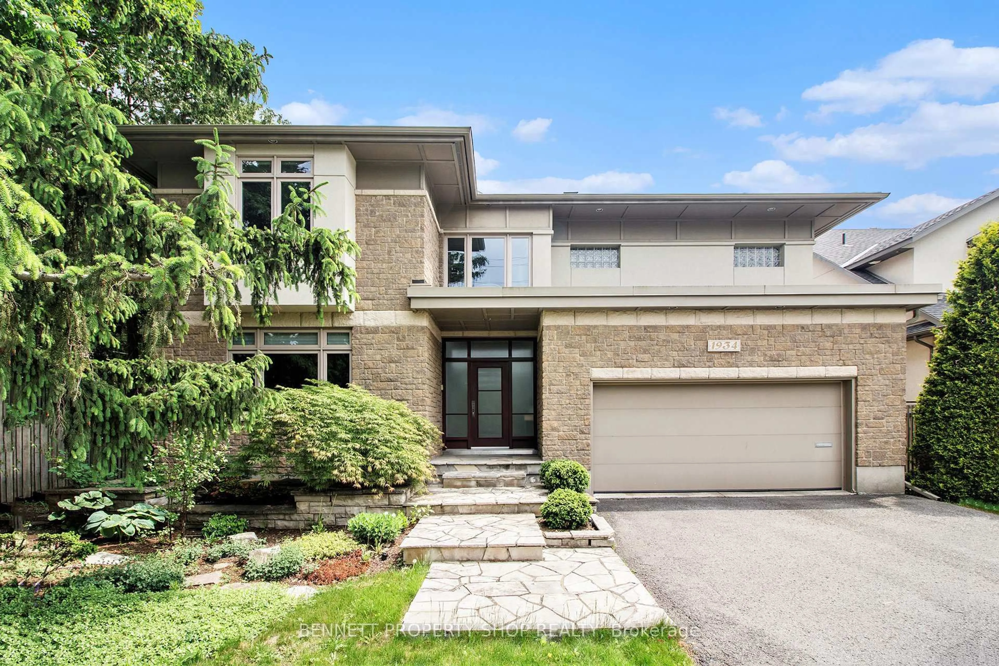 Home with brick exterior material, street for 1934 Lenester Ave, Ottawa Ontario K2A 1J9