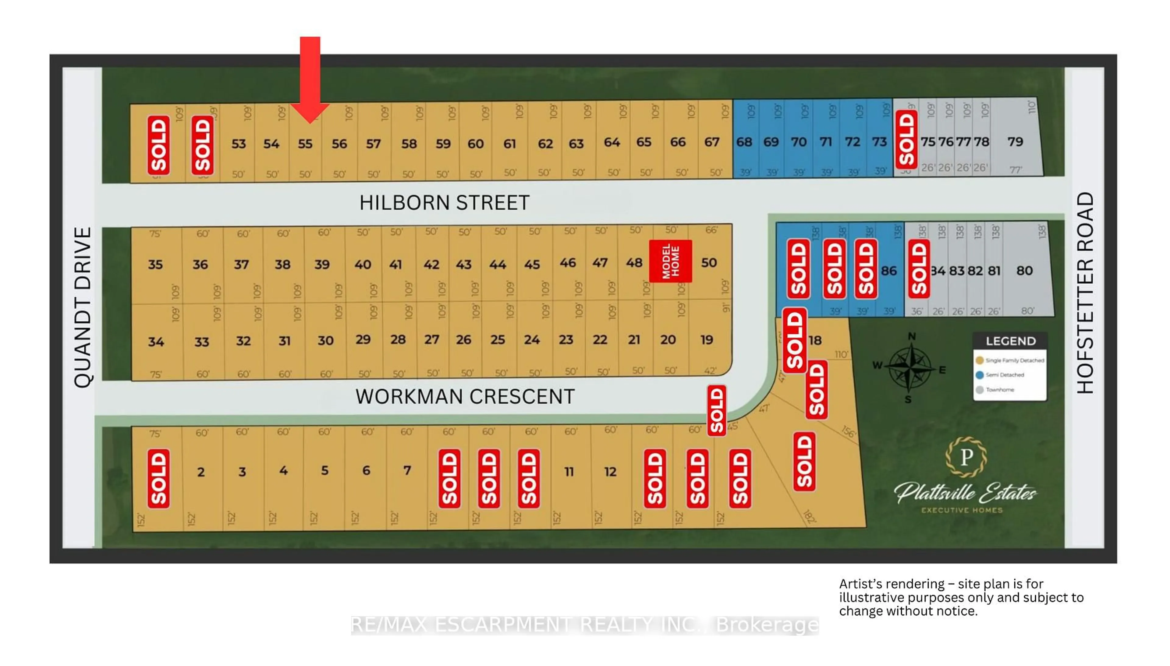 Floor plan for 88 Hilborn St, Blandford-Blenheim Ontario N0J 1S0