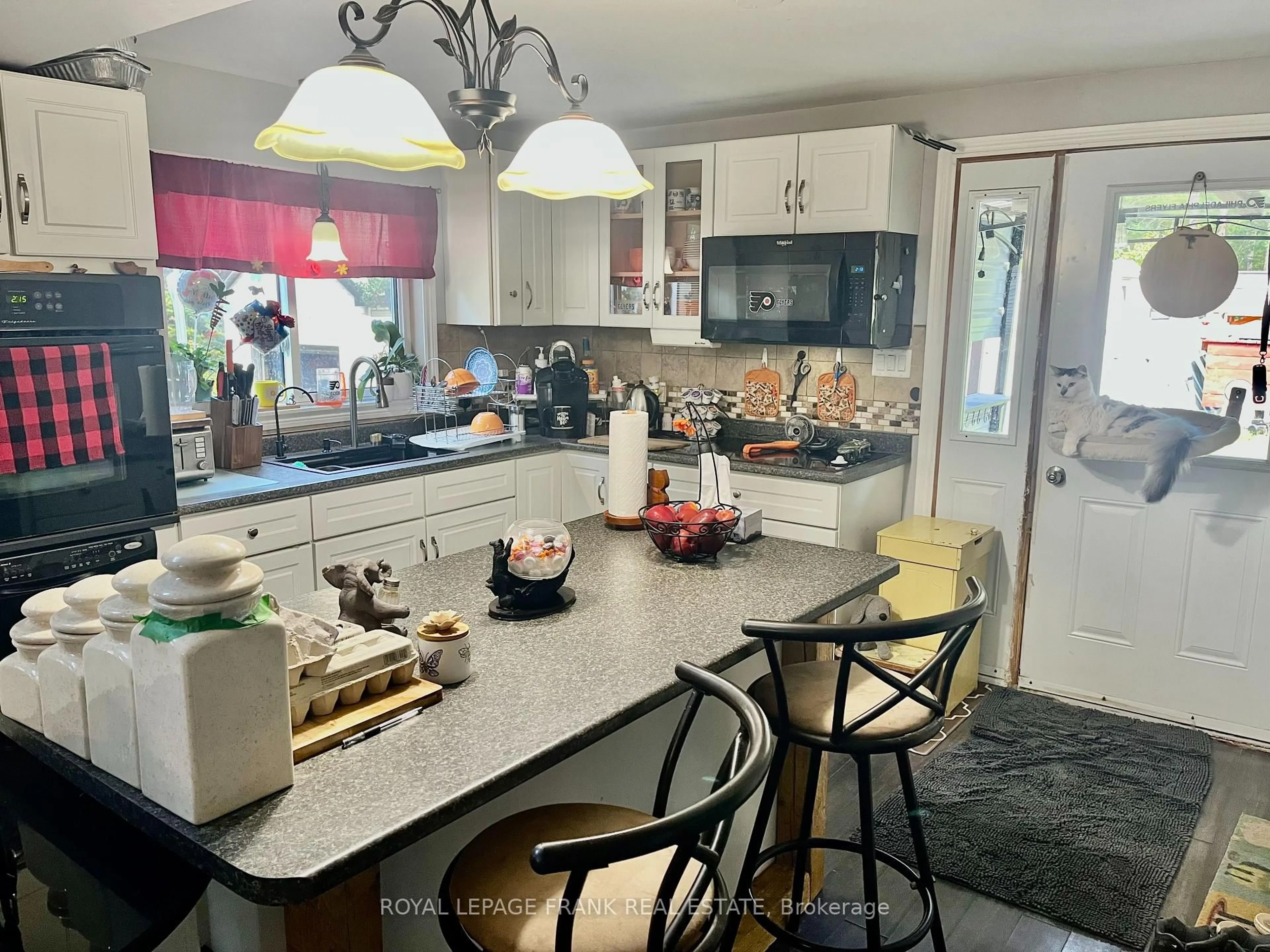 Open concept kitchen, ceramic/tile floor for 1630 Musclow Greenview Rd, Bancroft Ontario K0L 1C0