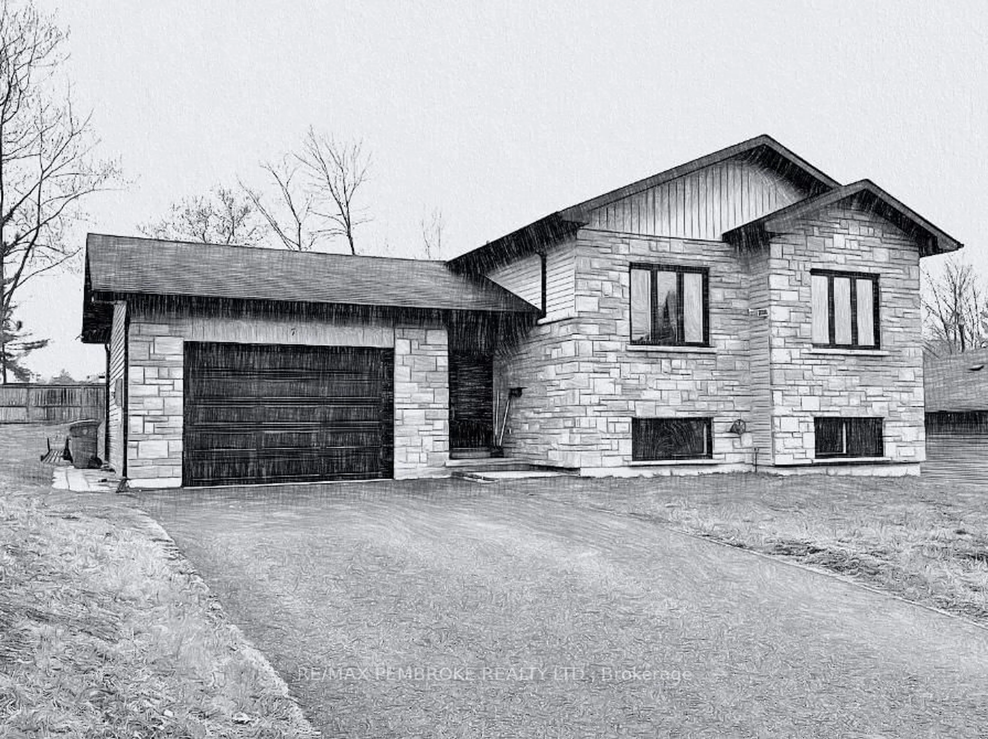 Home with brick exterior material, street for 31 Jade Ave, Petawawa Ontario K8H 0E5