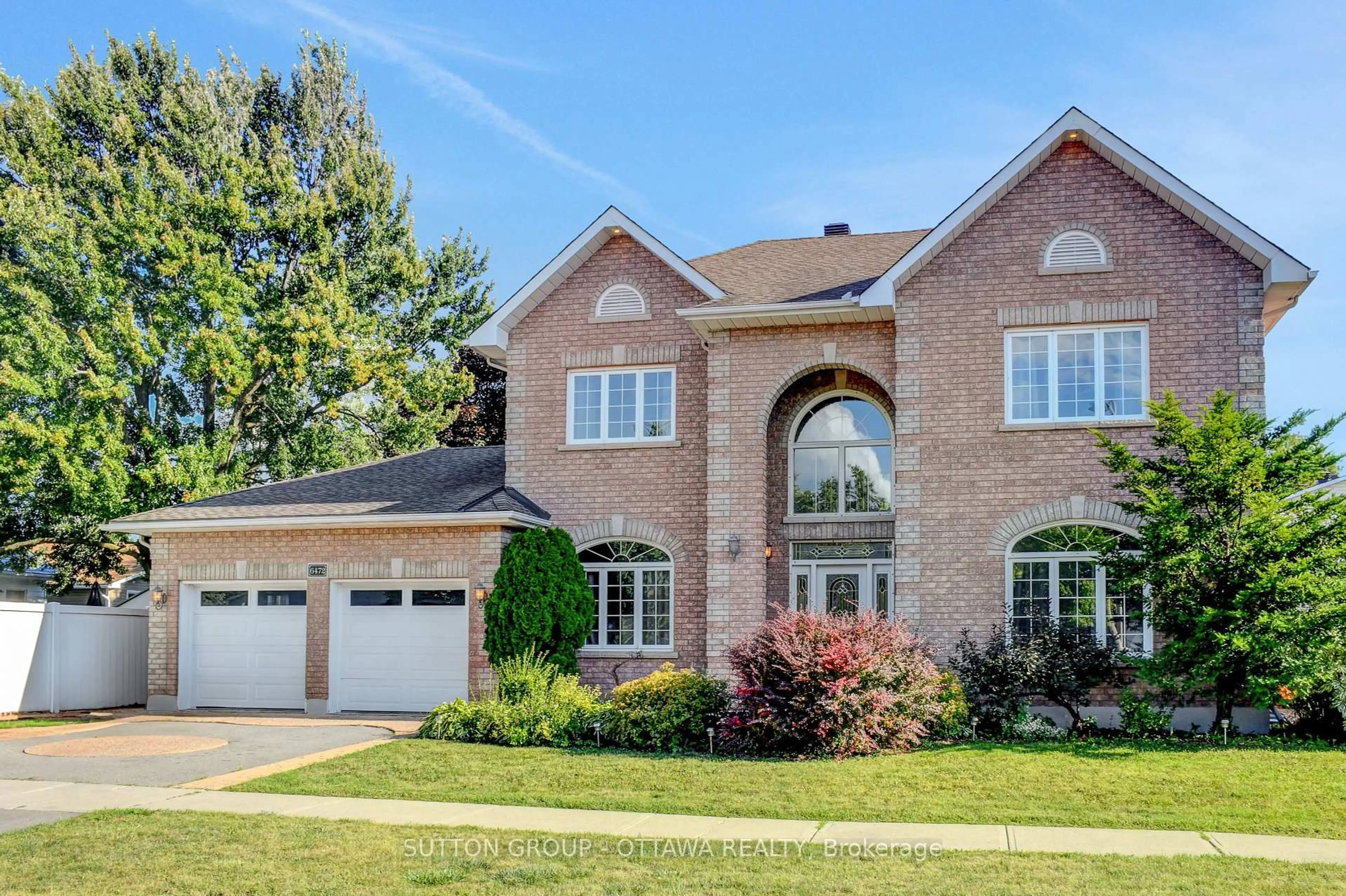 Home with brick exterior material, street for 6472 Beausejour Dr, Ottawa Ontario K1C 6V5
