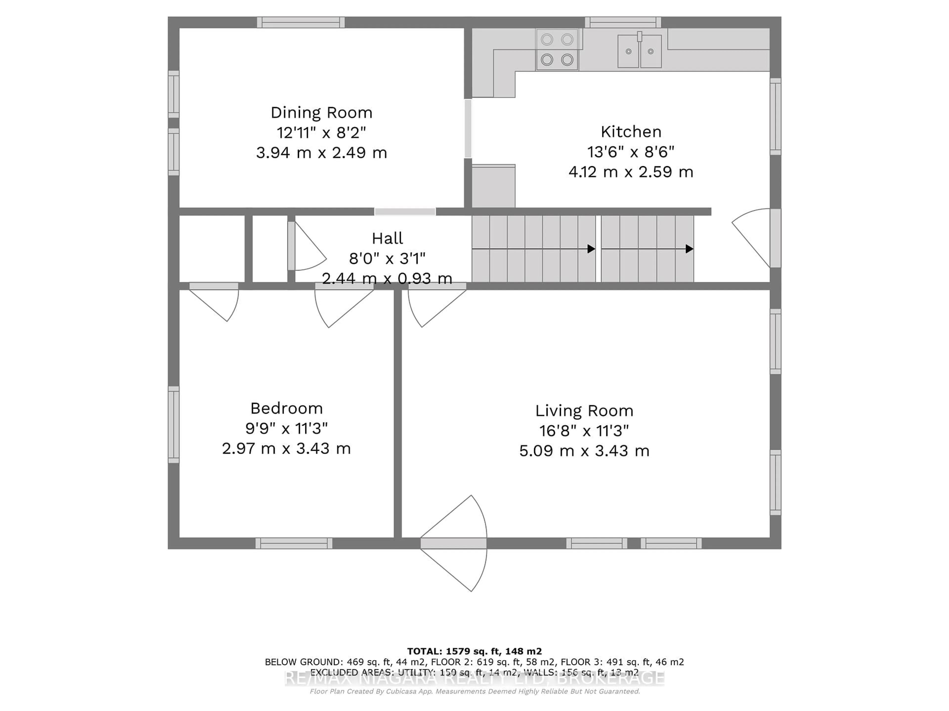 Floor plan for 29 Rosemount Ave, Port Colborne Ontario L3K 5P8