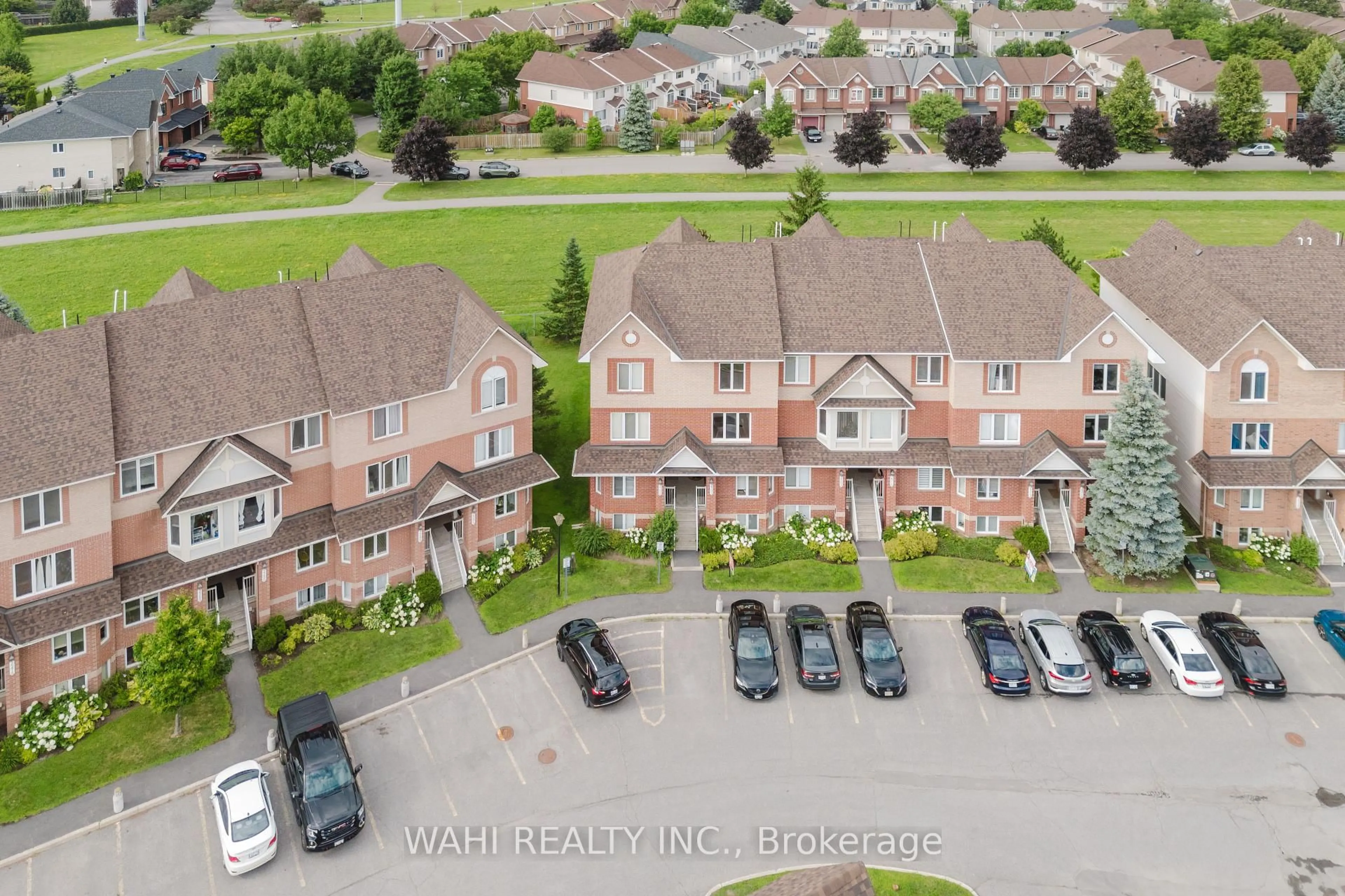 A pic from outside/outdoor area/front of a property/back of a property/a pic from drone, city buildings view from balcony for 2300 Bois Vert Pl #36, Ottawa Ontario K4A 4T8