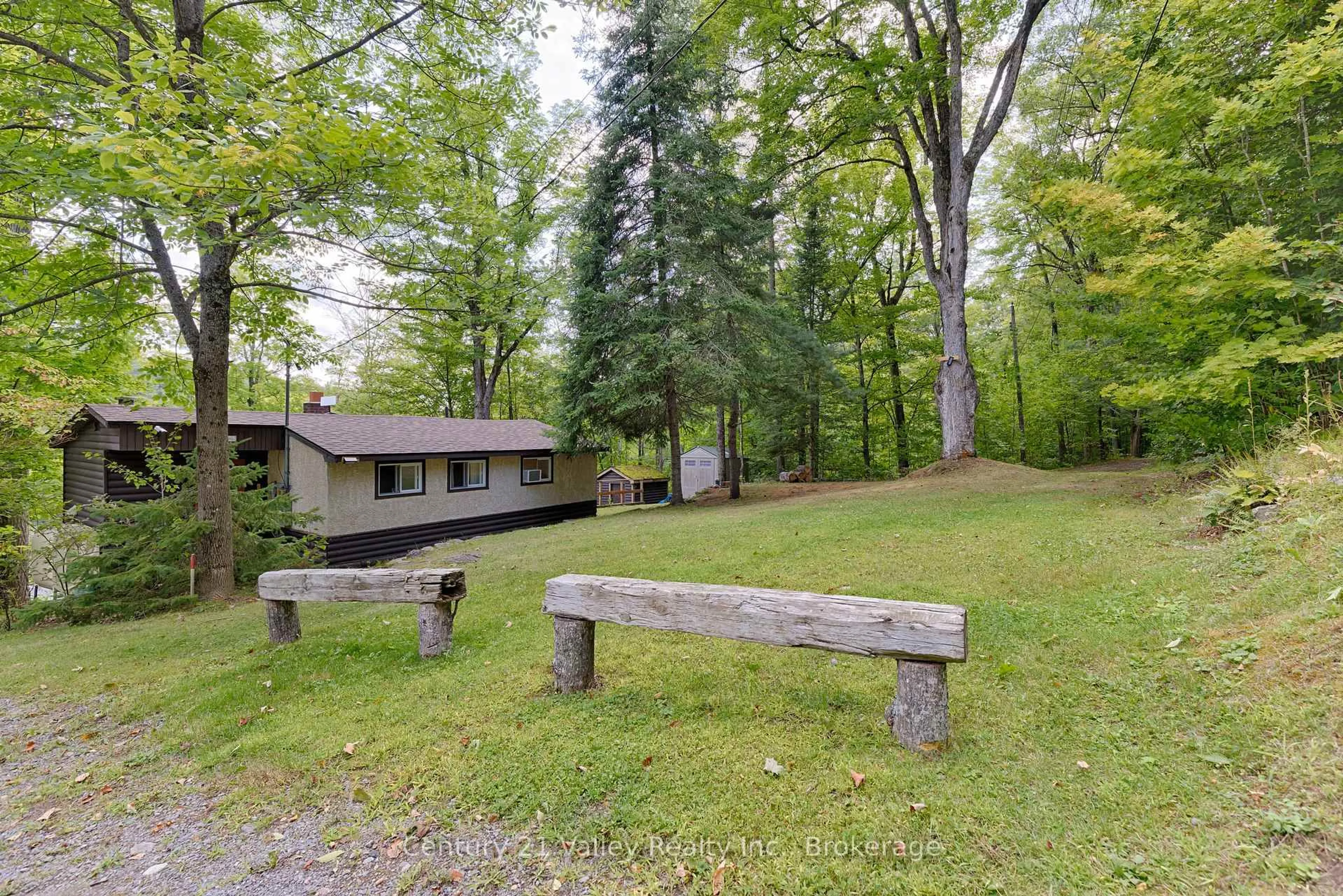 Patio, forest/trees view for 216 Stringers Lane, Burnstown Ontario K0J 1G0