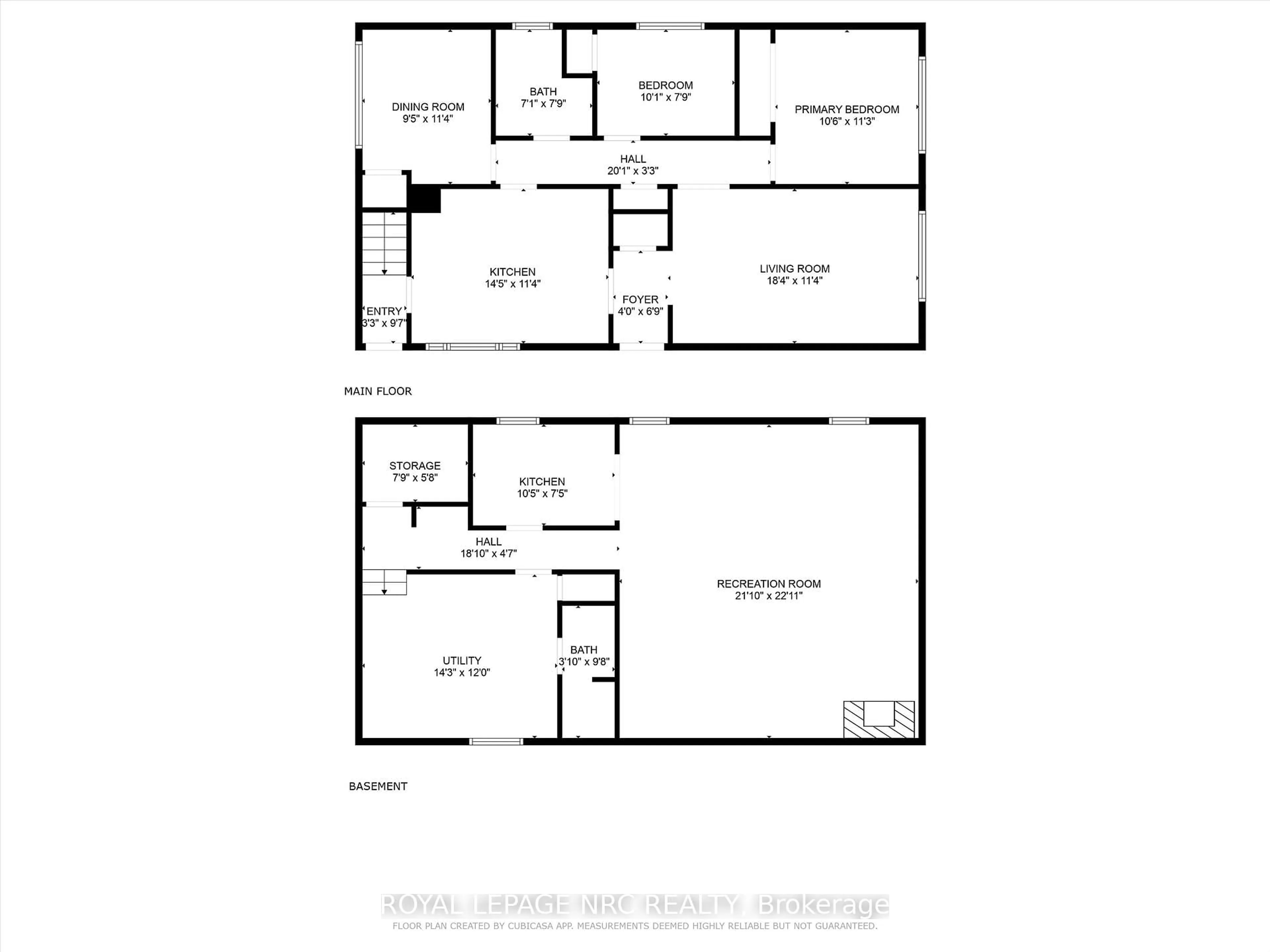 Floor plan for 6043 Mayfair Dr, Niagara Falls Ontario L2J 1V7