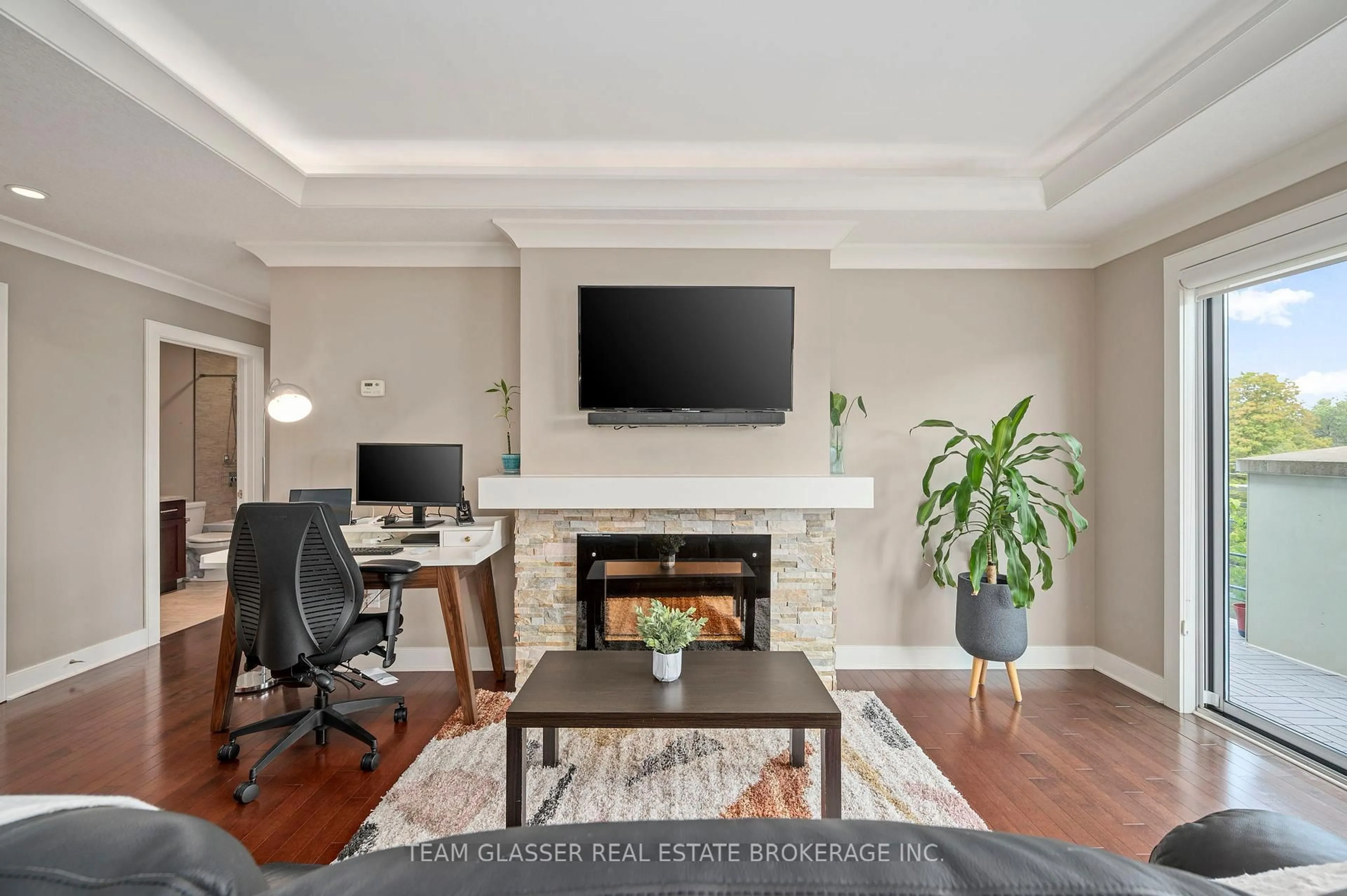 Living room with furniture, unknown for 320 Sugarcreek Tr #414, London North Ontario N6H 0G3