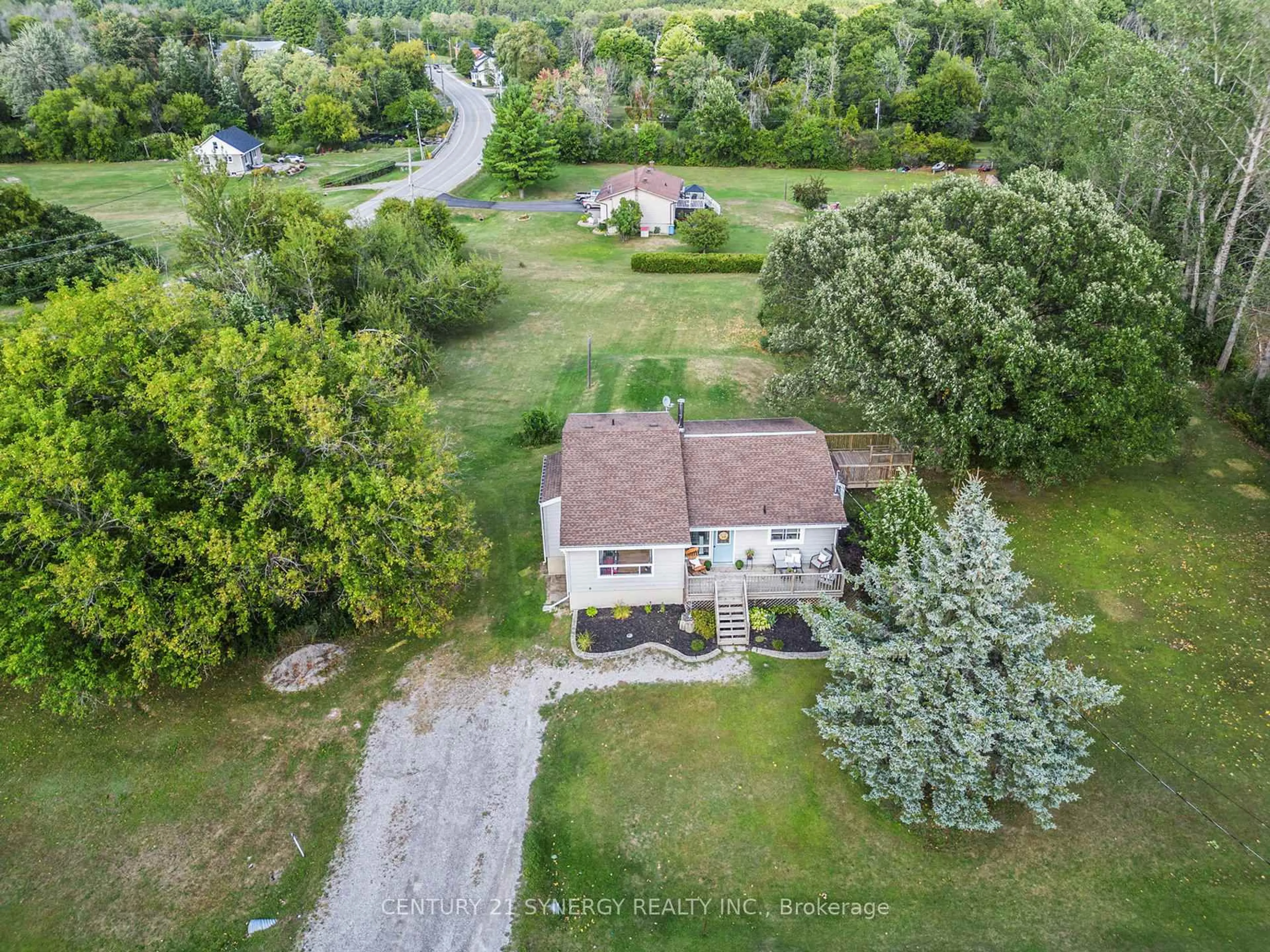 A pic from outside/outdoor area/front of a property/back of a property/a pic from drone, unknown for 210 Jodi Lane, Perth Ontario K7H 3C7
