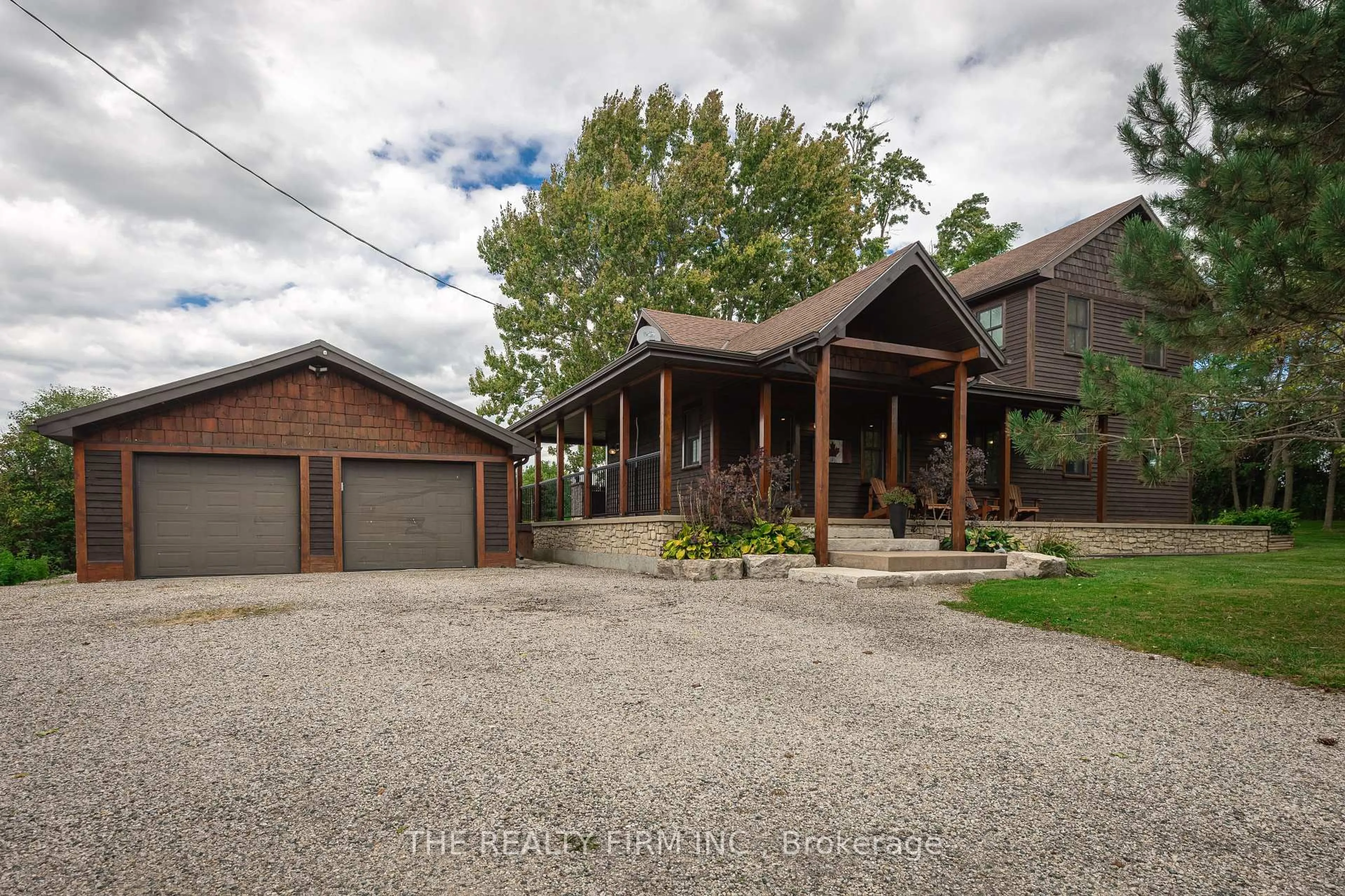 A pic from outside/outdoor area/front of a property/back of a property/a pic from drone, street for 46676 Mapleton Line, Malahide Ontario N5H 2R6