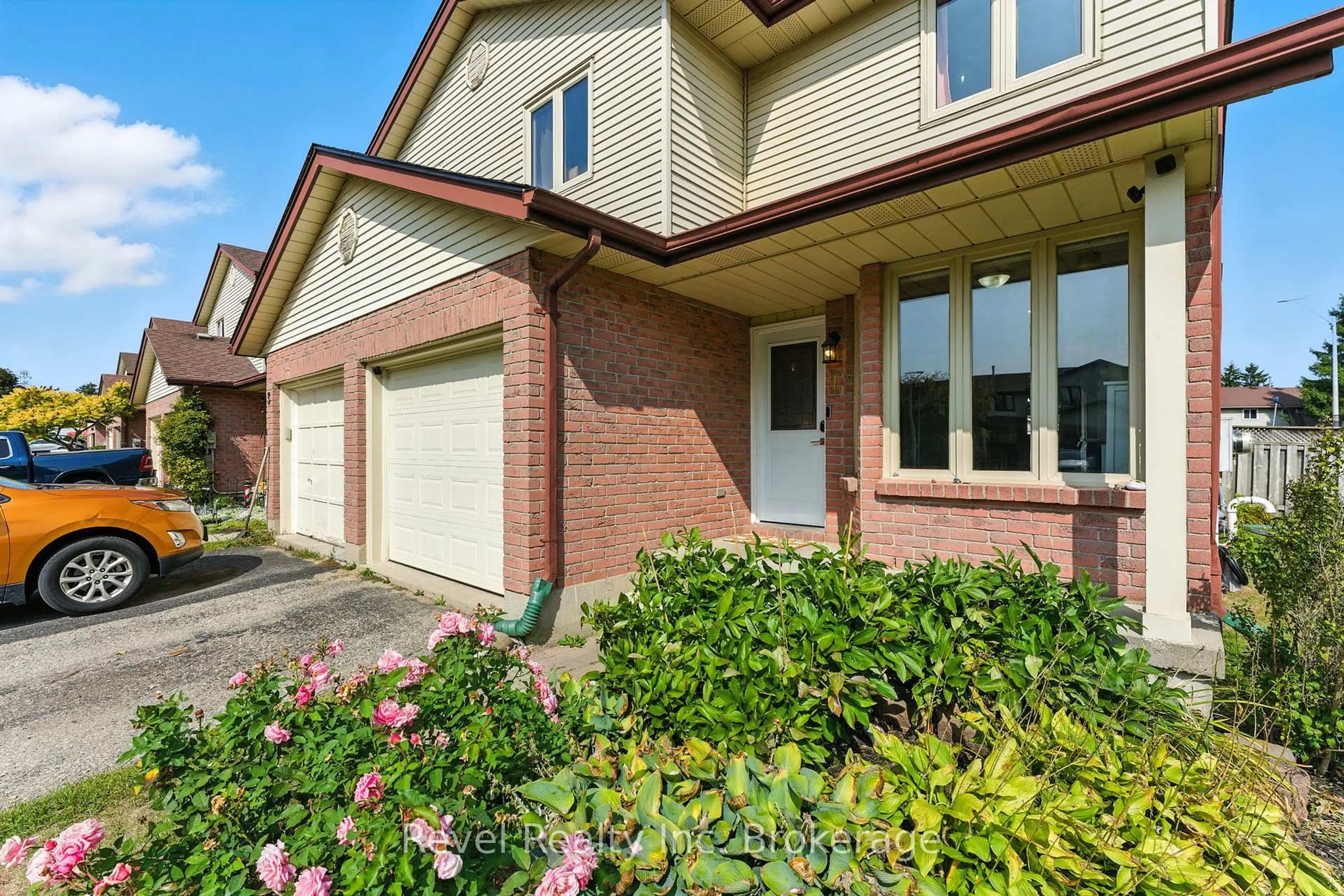 Home with brick exterior material, street for 1 Conestoga Rd, Woodstock Ontario N4T 1H7