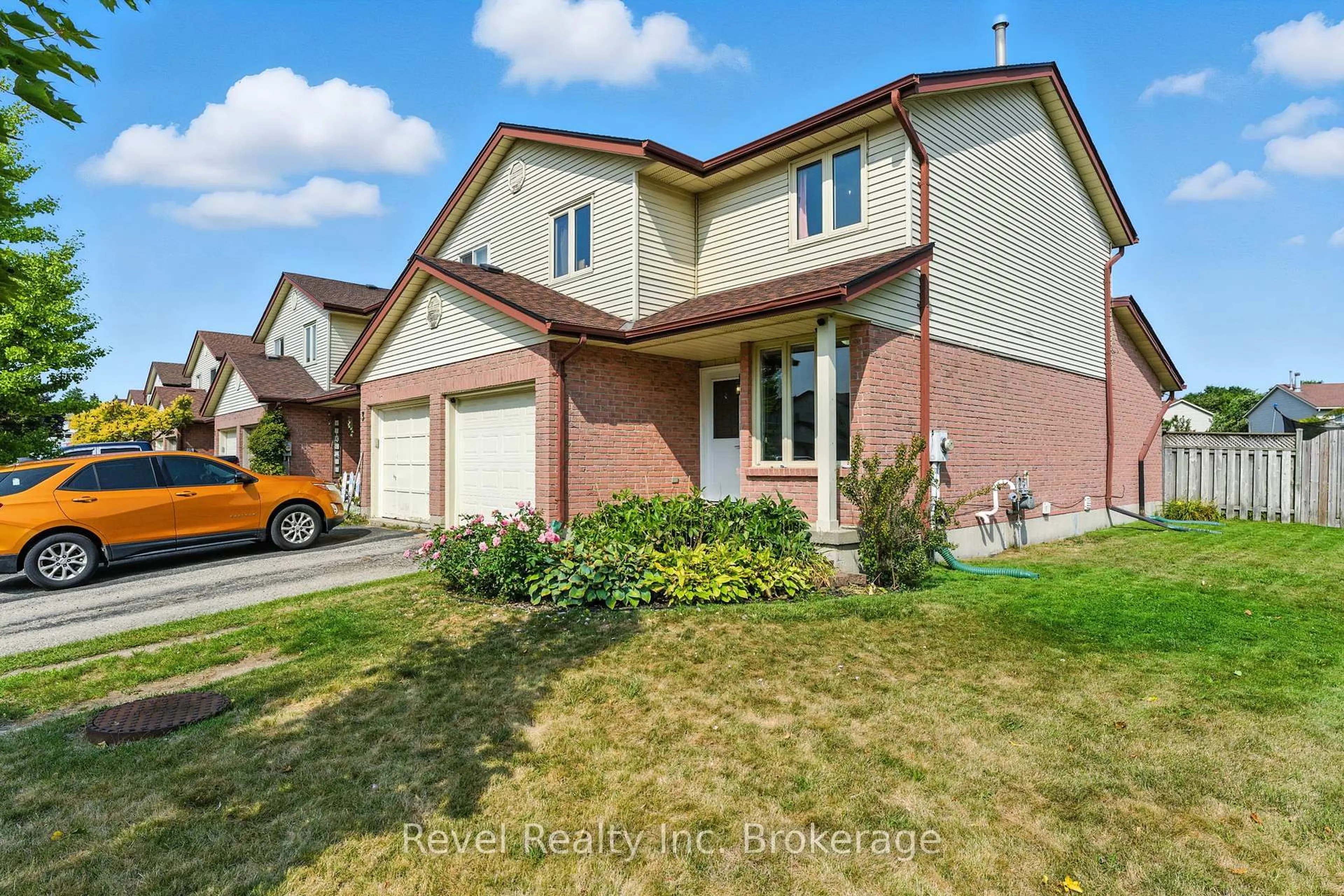 Home with brick exterior material, street for 1 Conestoga Rd, Woodstock Ontario N4T 1H7