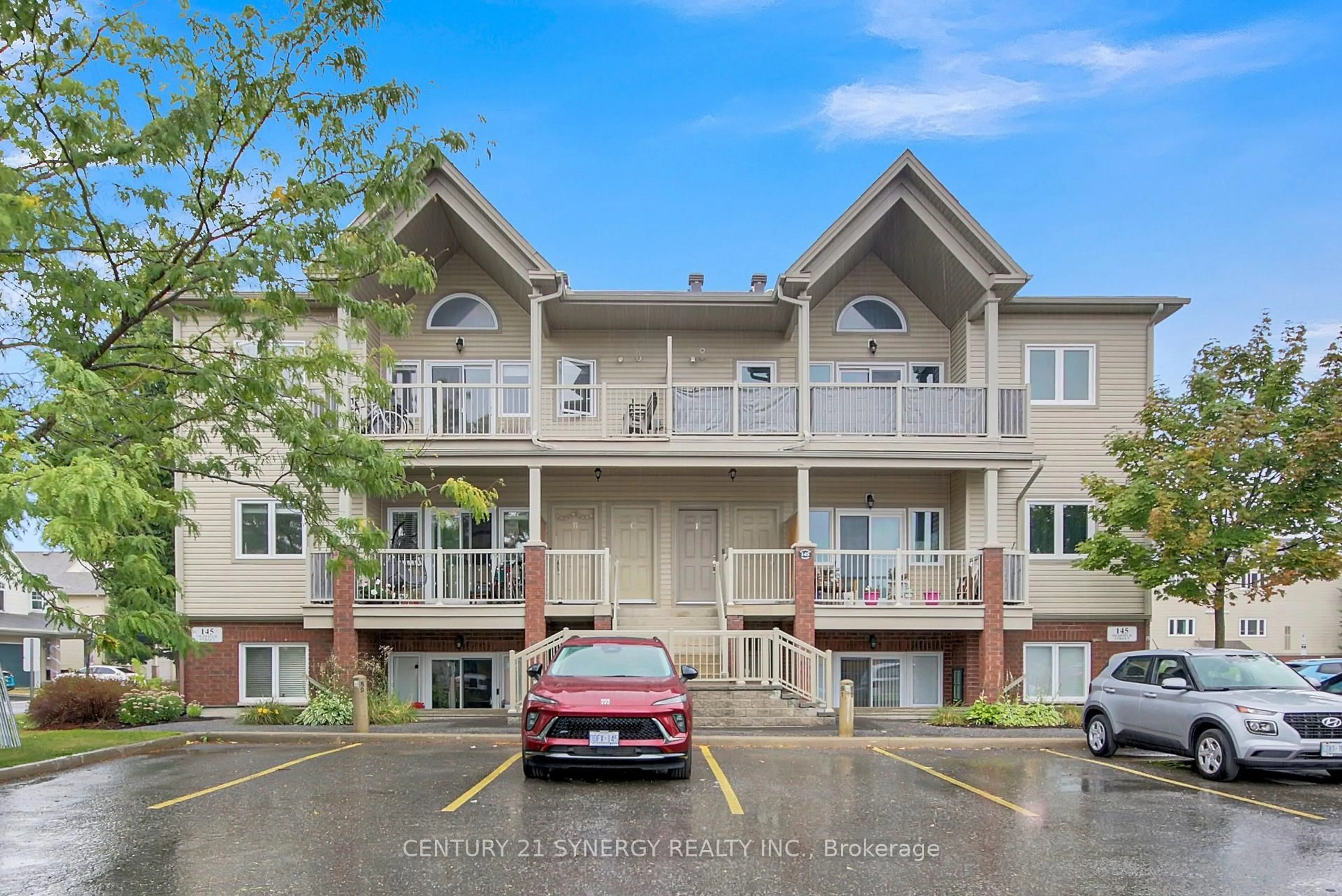 A pic from outside/outdoor area/front of a property/back of a property/a pic from drone, unknown for 145 Oldfield St #C, Ottawa Ontario K2G 7C7