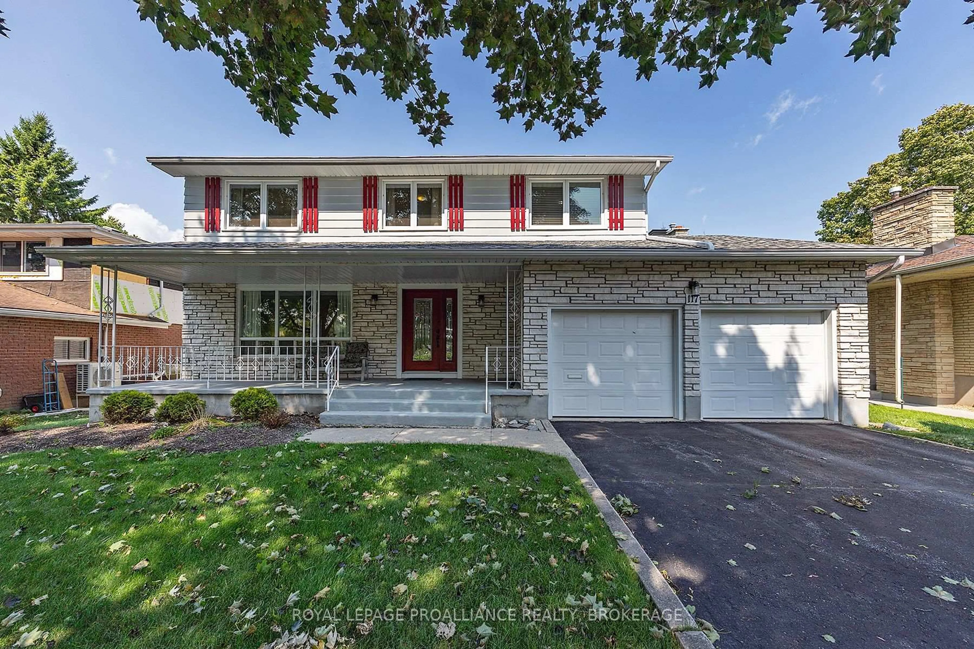 Home with brick exterior material, street for 117 Seaforth Rd, Kingston Ontario K7M 1E1