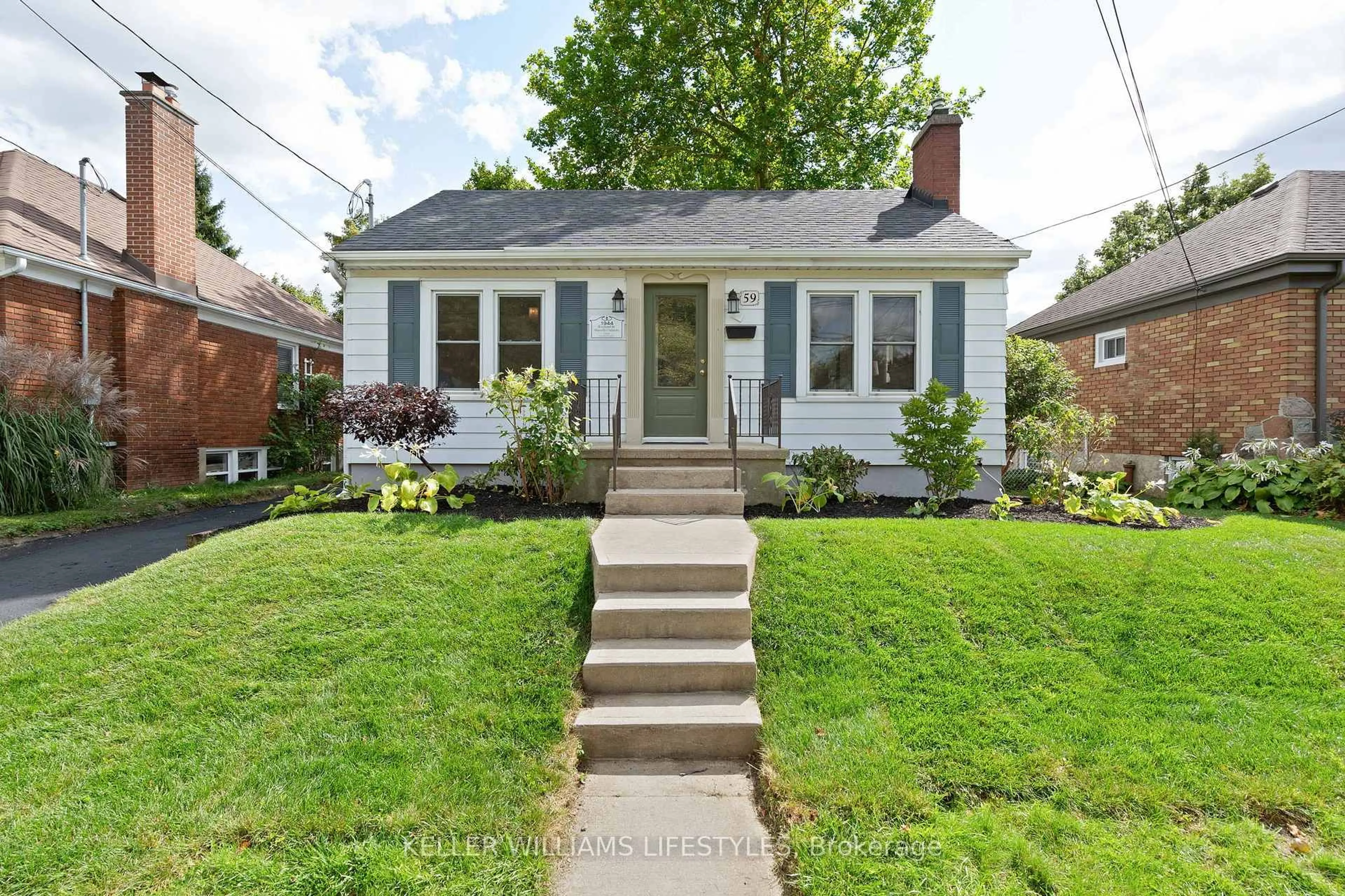 Home with brick exterior material, street for 59 Alexandra St, London South Ontario N6C 2B1