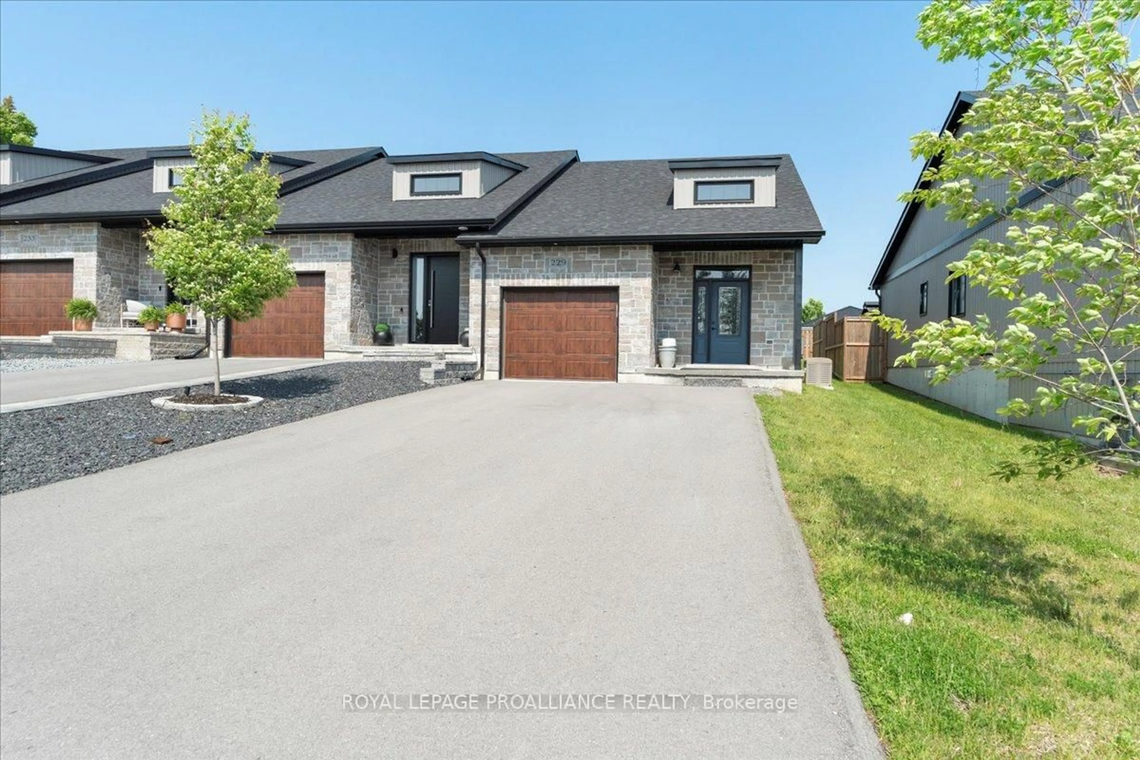 Home with brick exterior material, street for 229 Baker St, Stirling Ontario K0K 3E0
