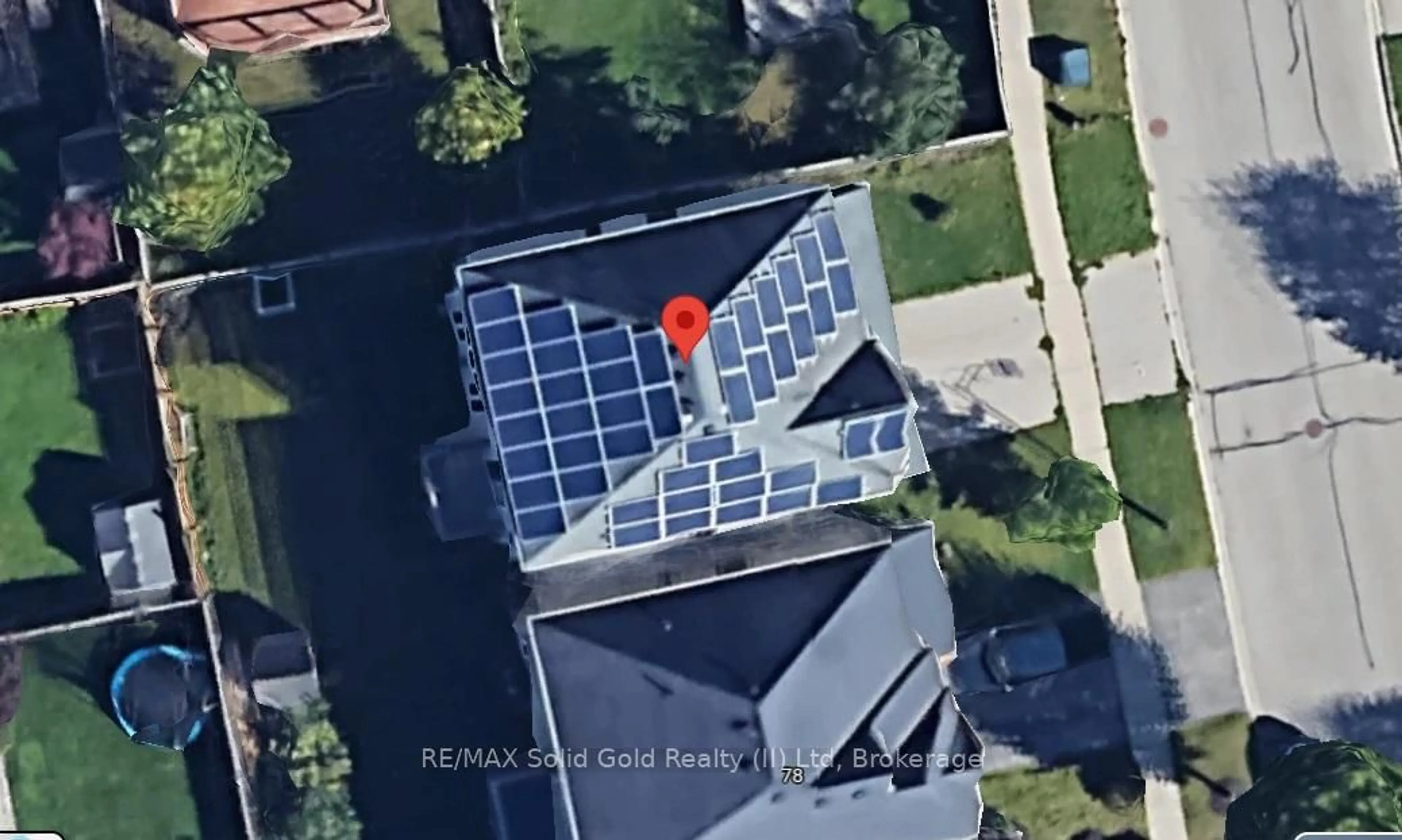 A pic from outside/outdoor area/front of a property/back of a property/a pic from drone, street for 74 Norwich Rd, Woolwich Ontario N0B 1M0