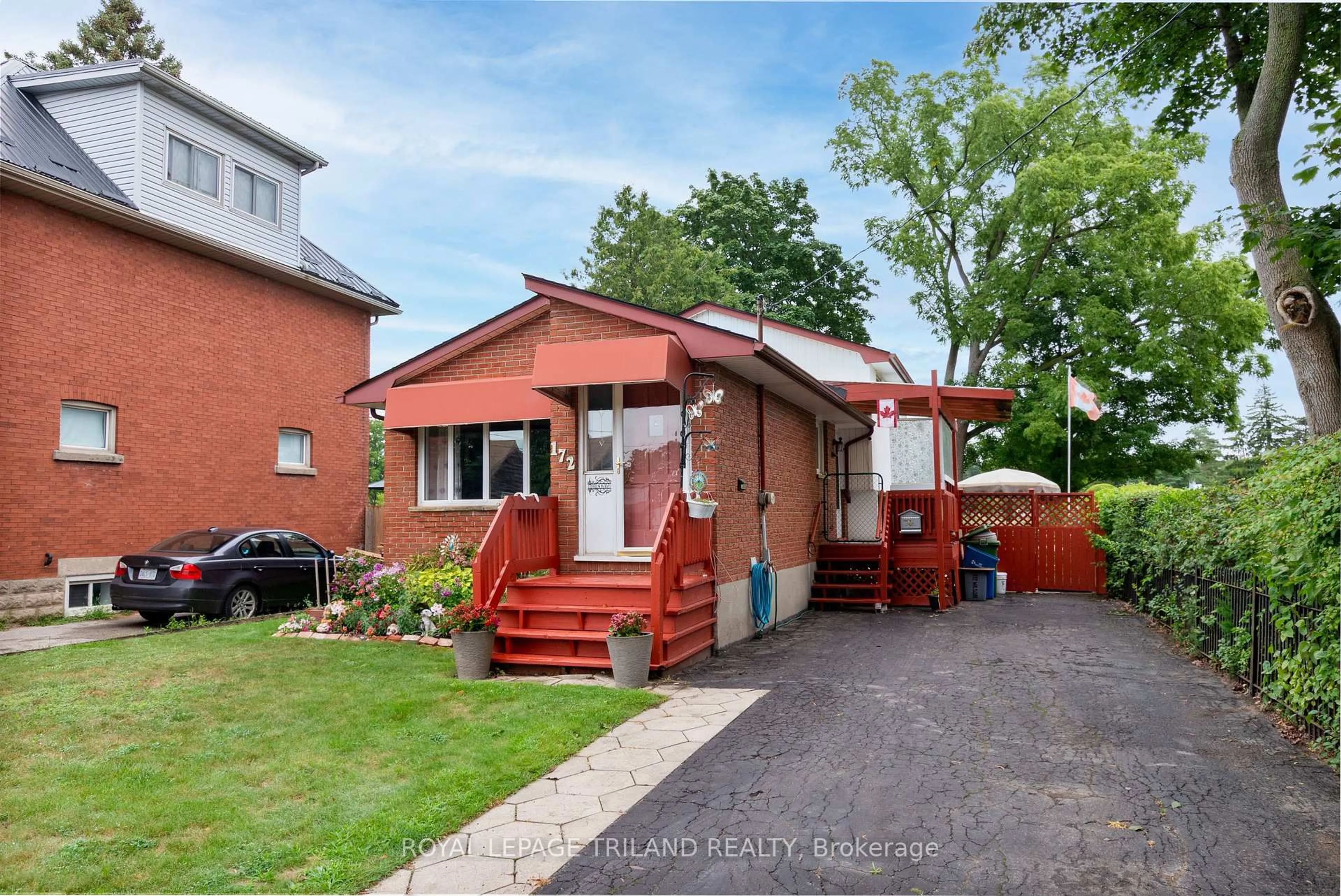 Home with brick exterior material, street for 172 Wilson Ave, St. Thomas Ontario N5R 3R3