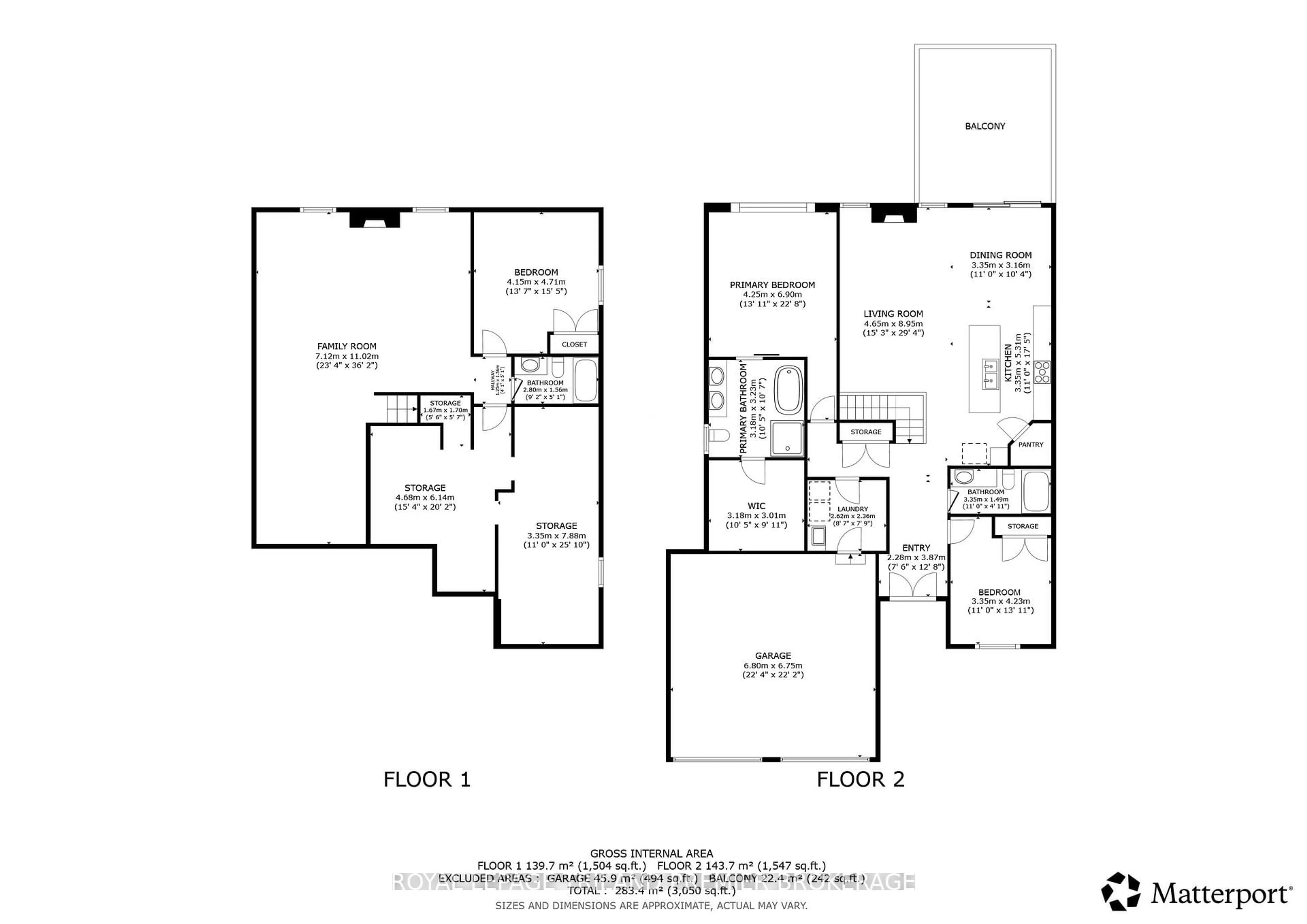 Floor plan for 6 Nicoles Tr, Thames Centre Ontario N0M 2P0