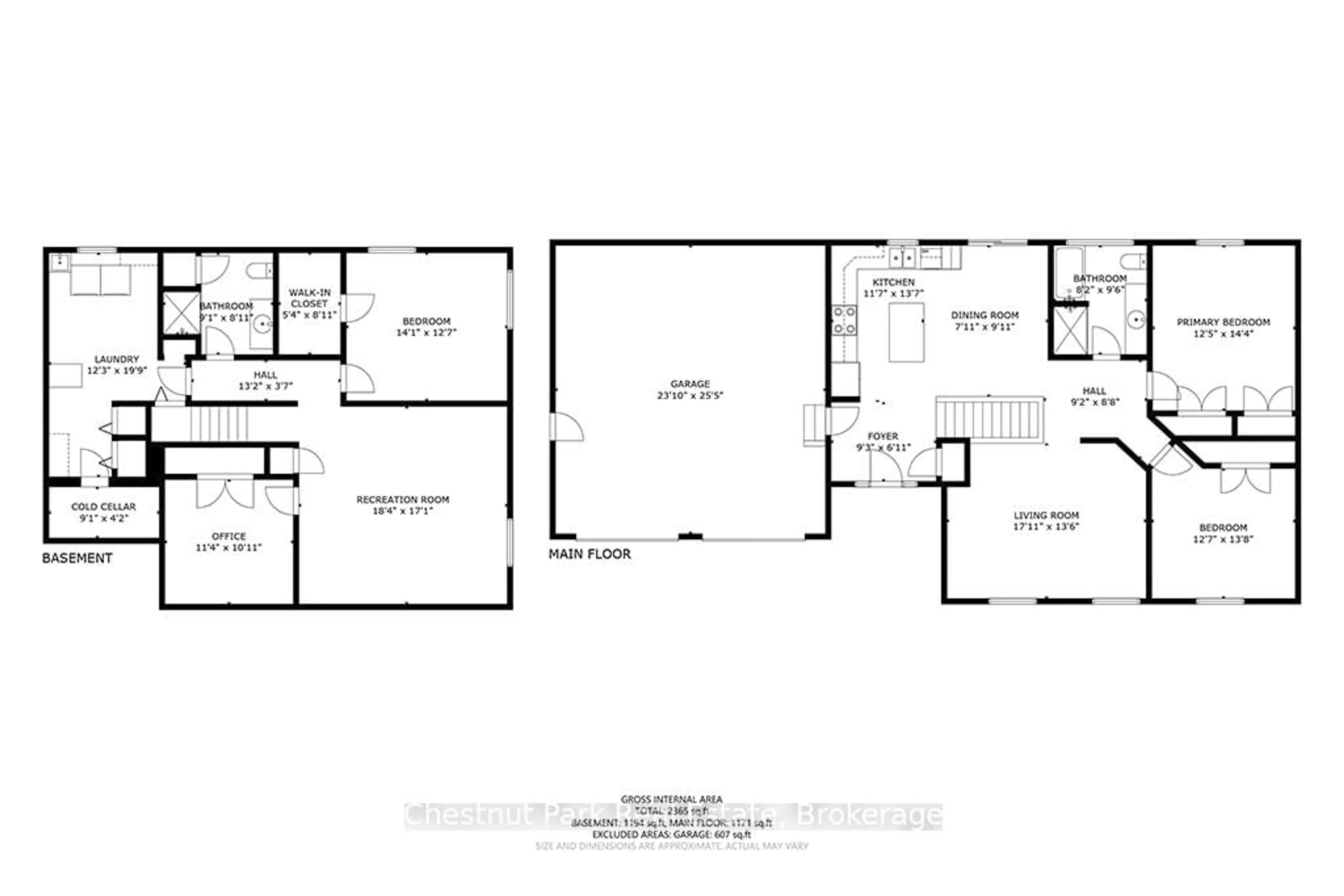 Floor plan for 683177 CHATSWORTH ROAD 24, Chatsworth Ontario N0H 2V0