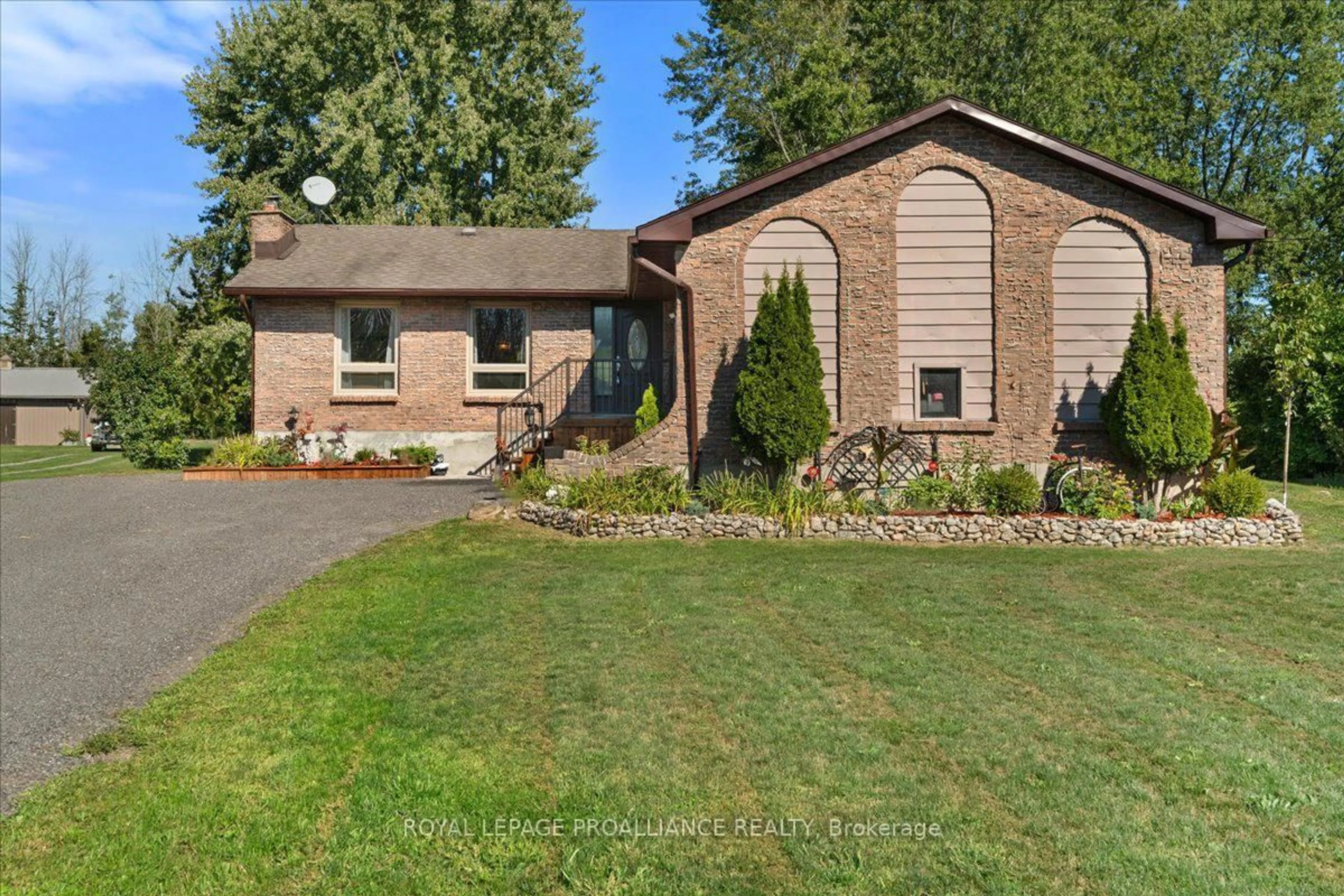 Home with brick exterior material, street for 558 Aikins Rd, Quinte West Ontario K8N 4Z2