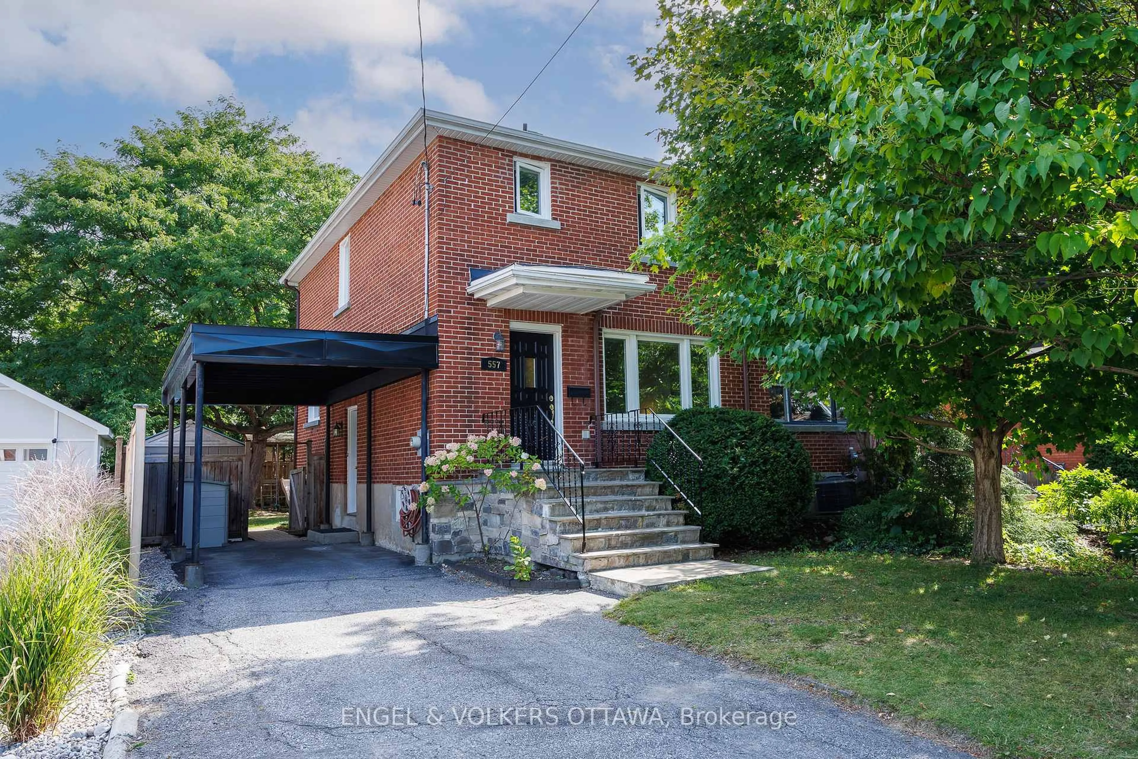 Home with brick exterior material, street for 557 Roosevelt Ave, Ottawa Ontario K2A 2A2
