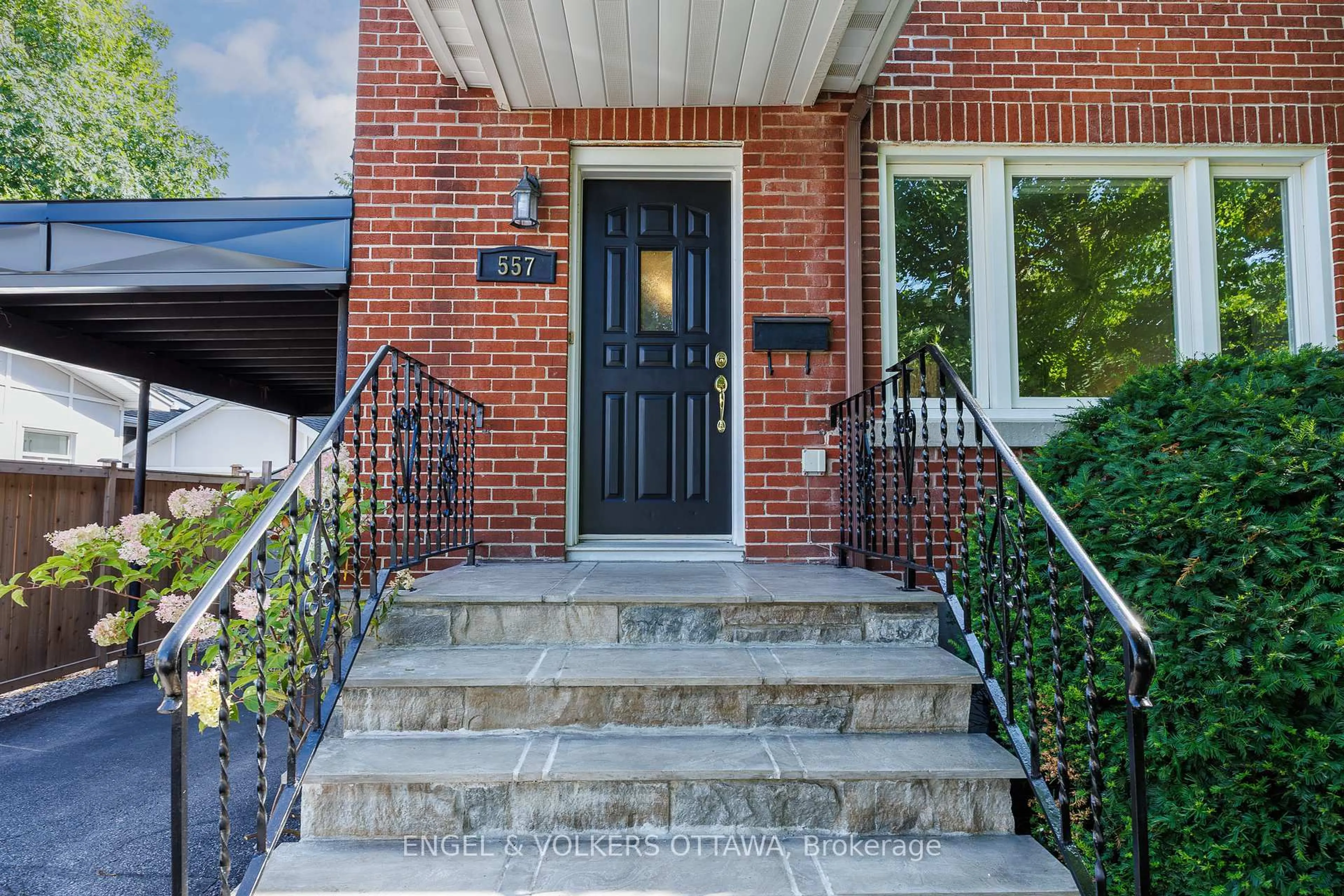 Home with brick exterior material, street for 557 Roosevelt Ave, Ottawa Ontario K2A 2A2