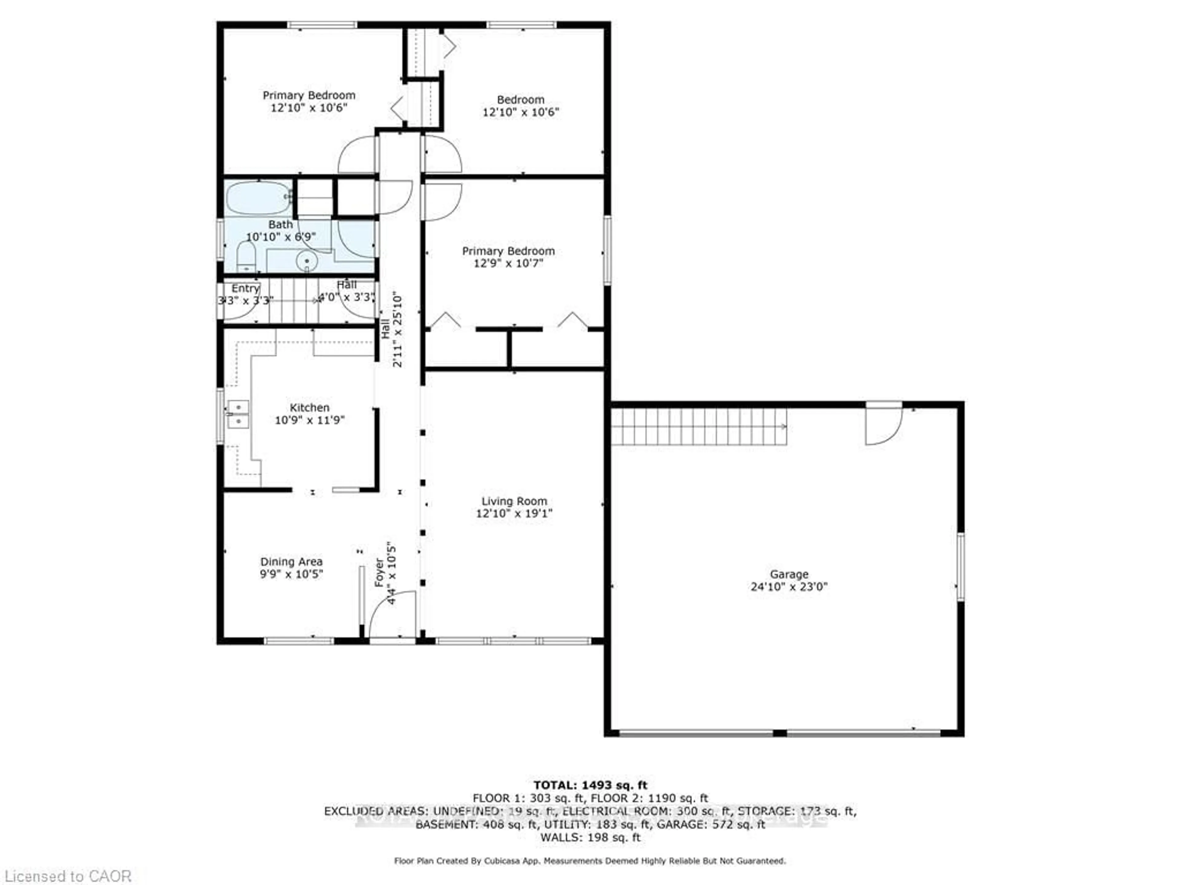 Floor plan for 240 Mud St, Grimsby Ontario L0R 1M0