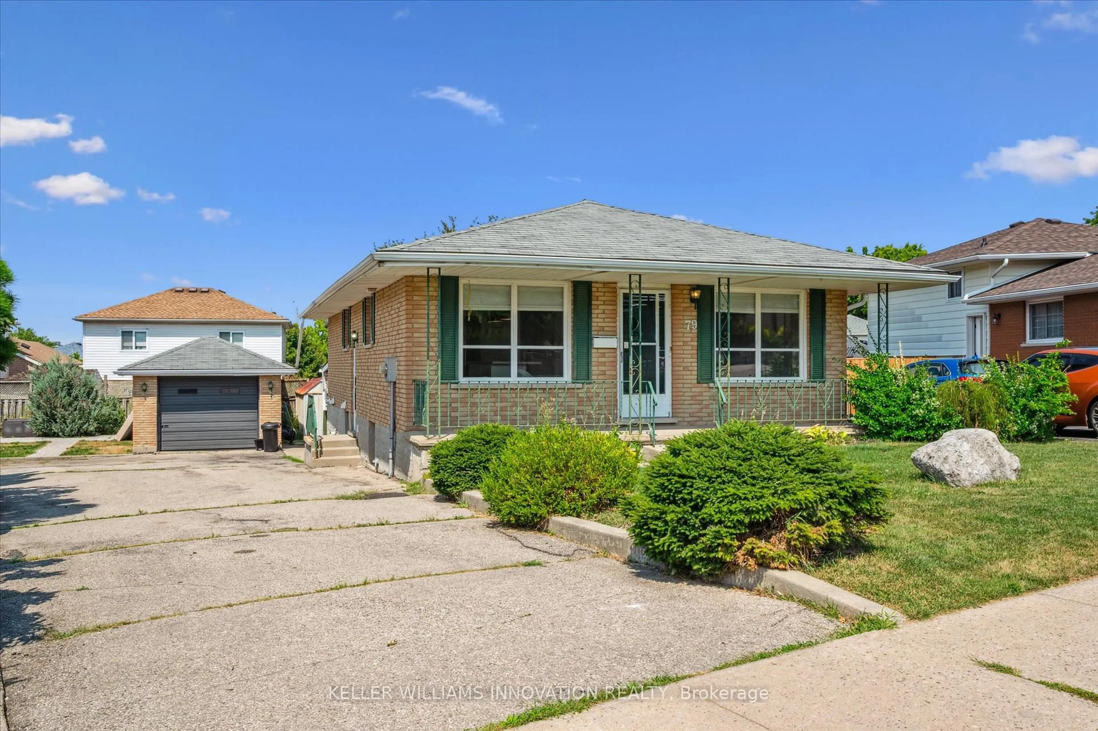 Home with brick exterior material, street for 79 Lorraine Dr, Cambridge Ontario N1R 6P2