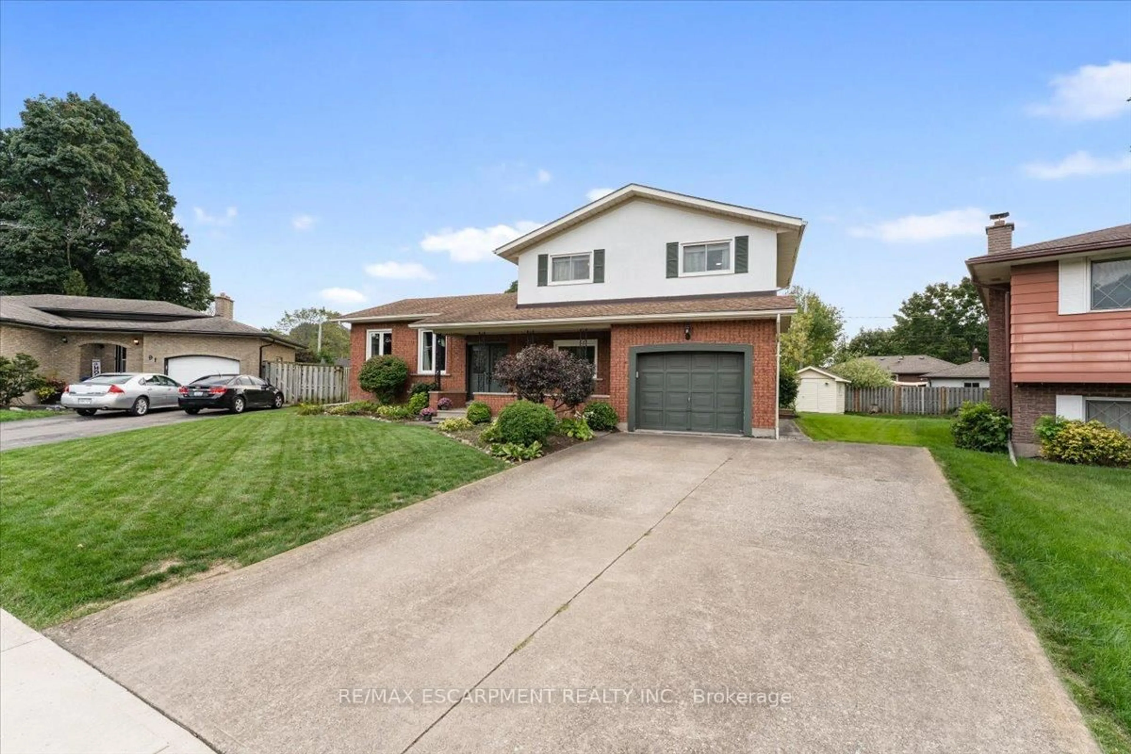 Home with brick exterior material, street for 87 Loyalist Dr, Welland Ontario L3C 2X9