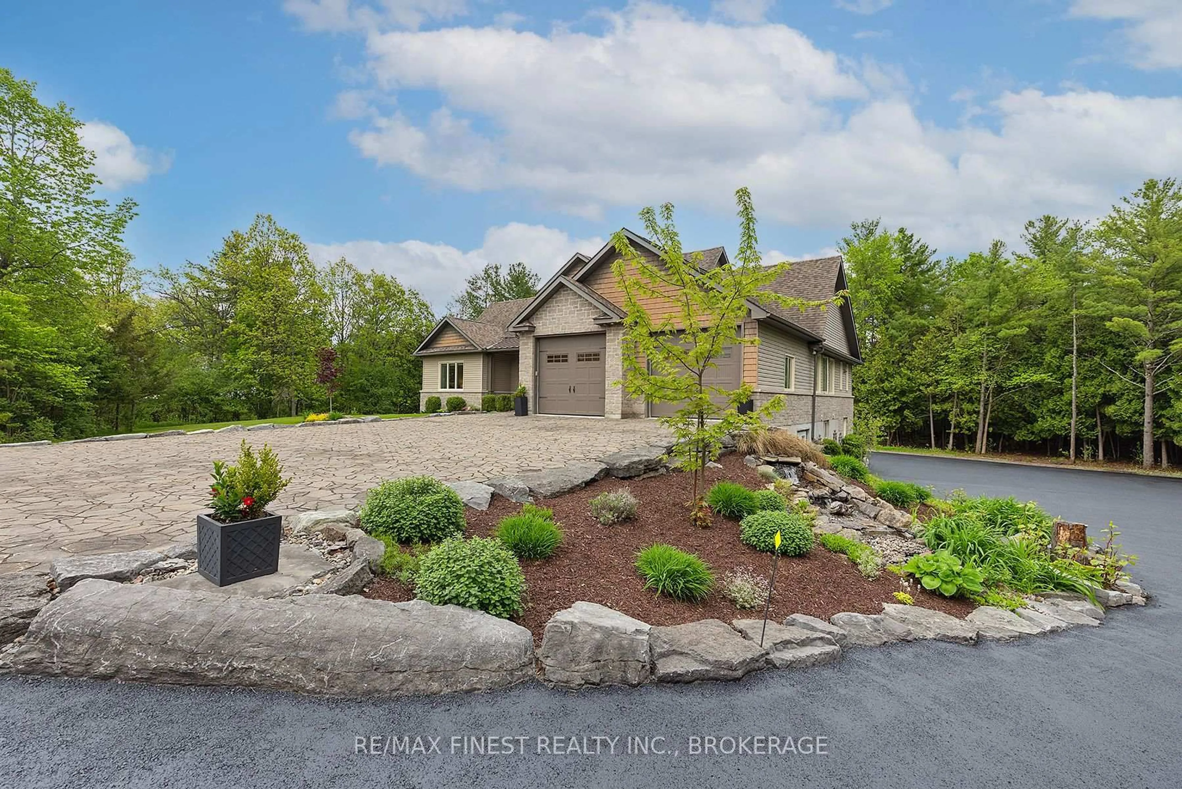 A pic from outside/outdoor area/front of a property/back of a property/a pic from drone, water/lake/river/ocean view for 1910 Cole Hill Rd, Kingston Ontario K0H 1S0