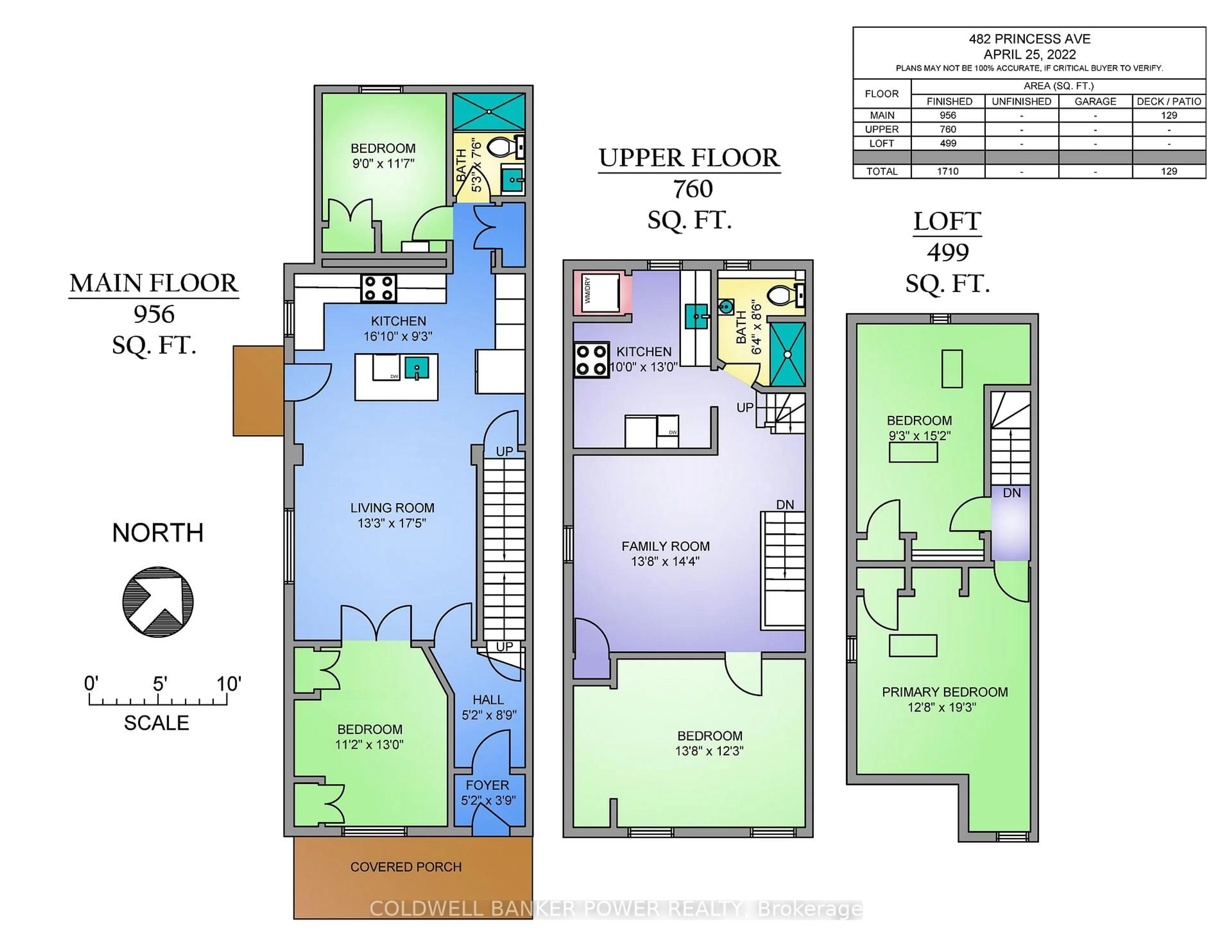 Floor plan for 482 Princess Ave, London East Ontario N6B 2B6