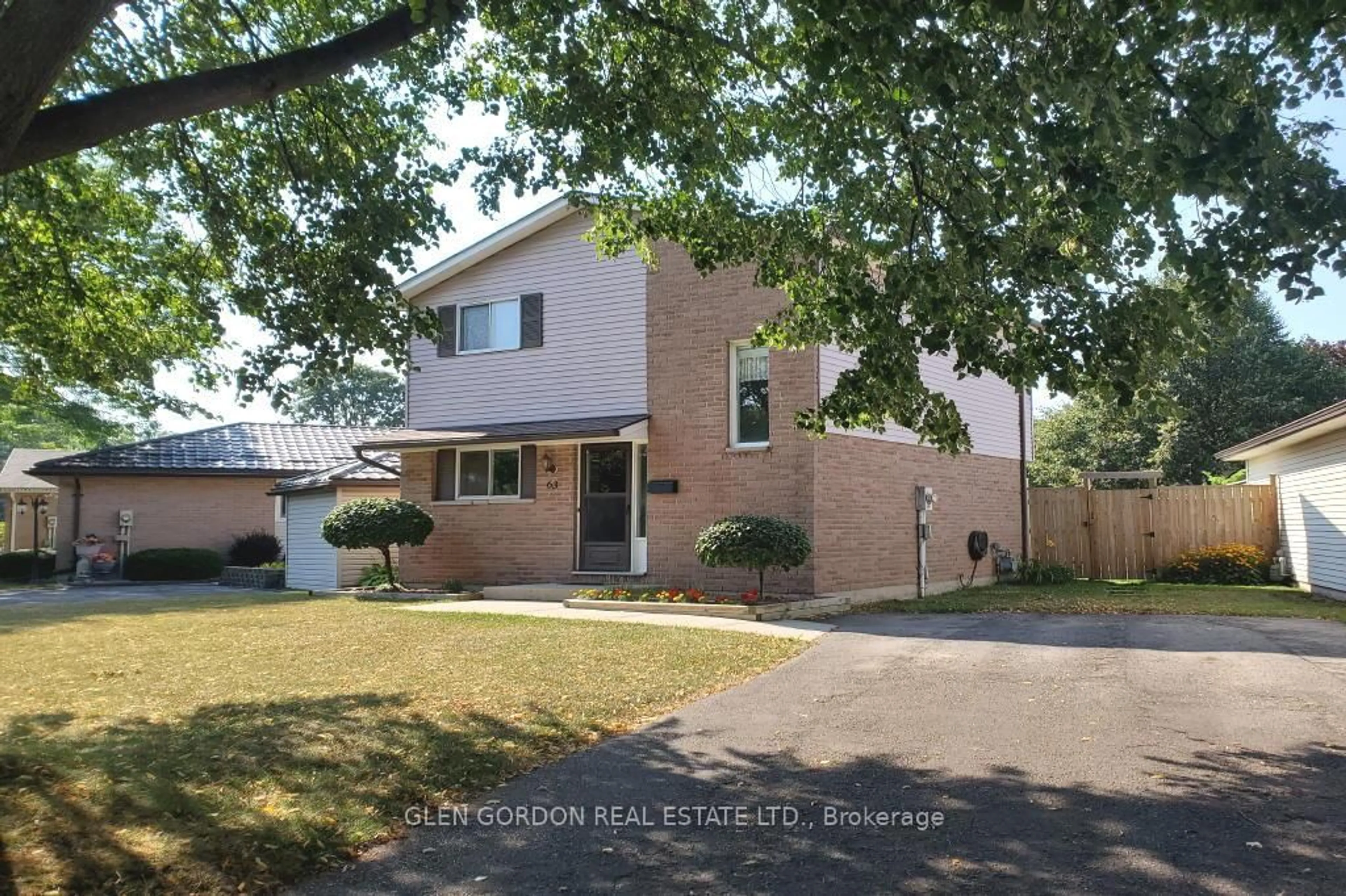 Home with brick exterior material, street for 63 Caprice Cres, London East Ontario N5V 3M1