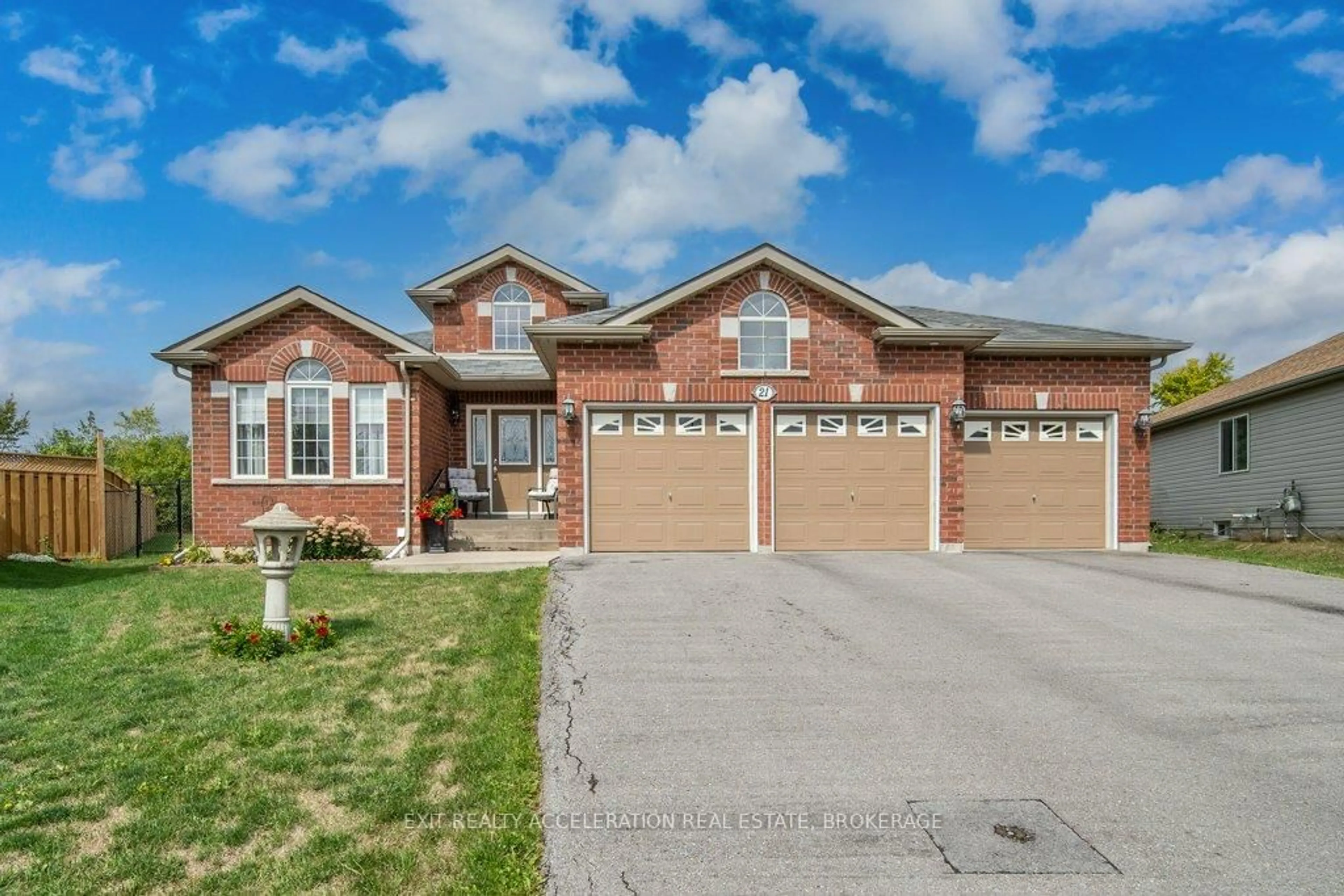 Home with brick exterior material, street for 21 Kanvers Way, Greater Napanee Ontario K7R 3X6