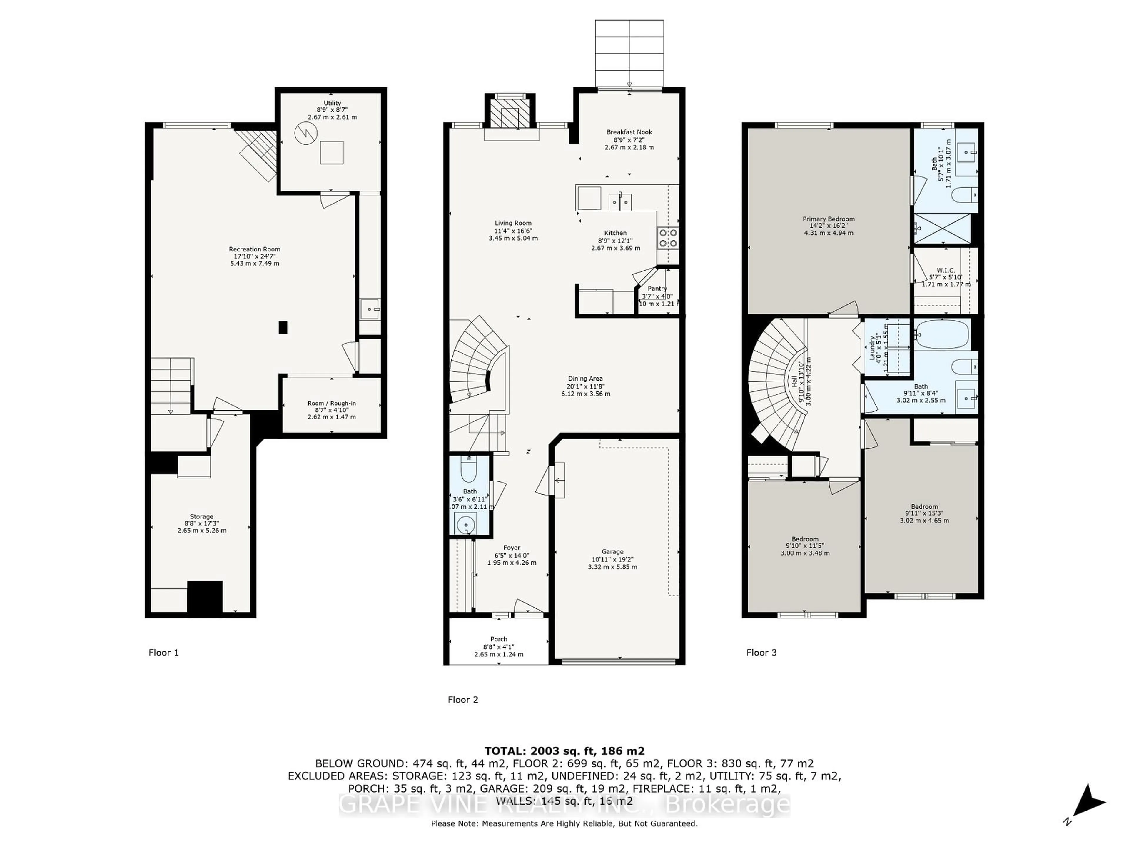 Floor plan for 1545 Demeter St, Ottawa Ontario K4A 4Y9