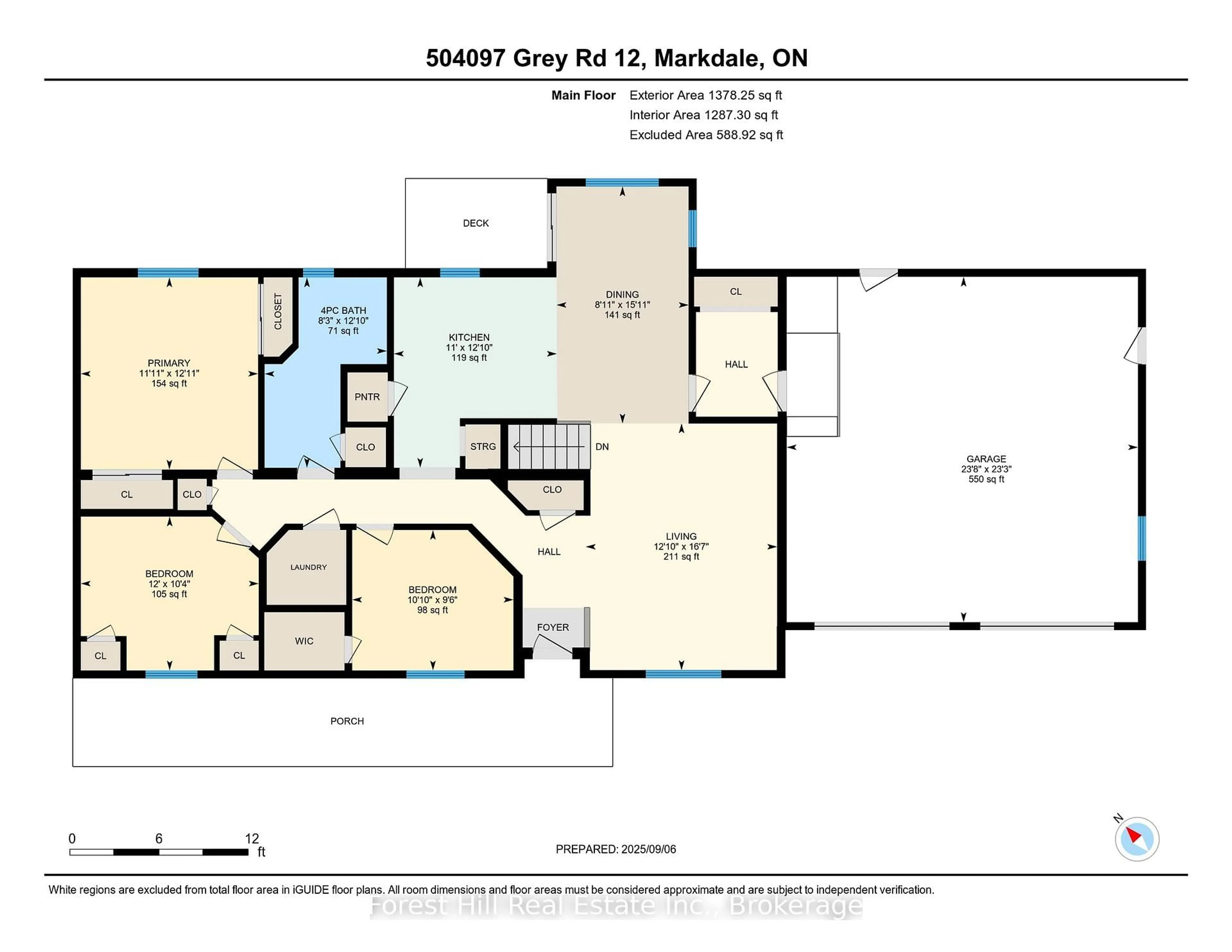 Floor plan for 504097 Grey Road 12, West Grey Ontario N0C 1H0