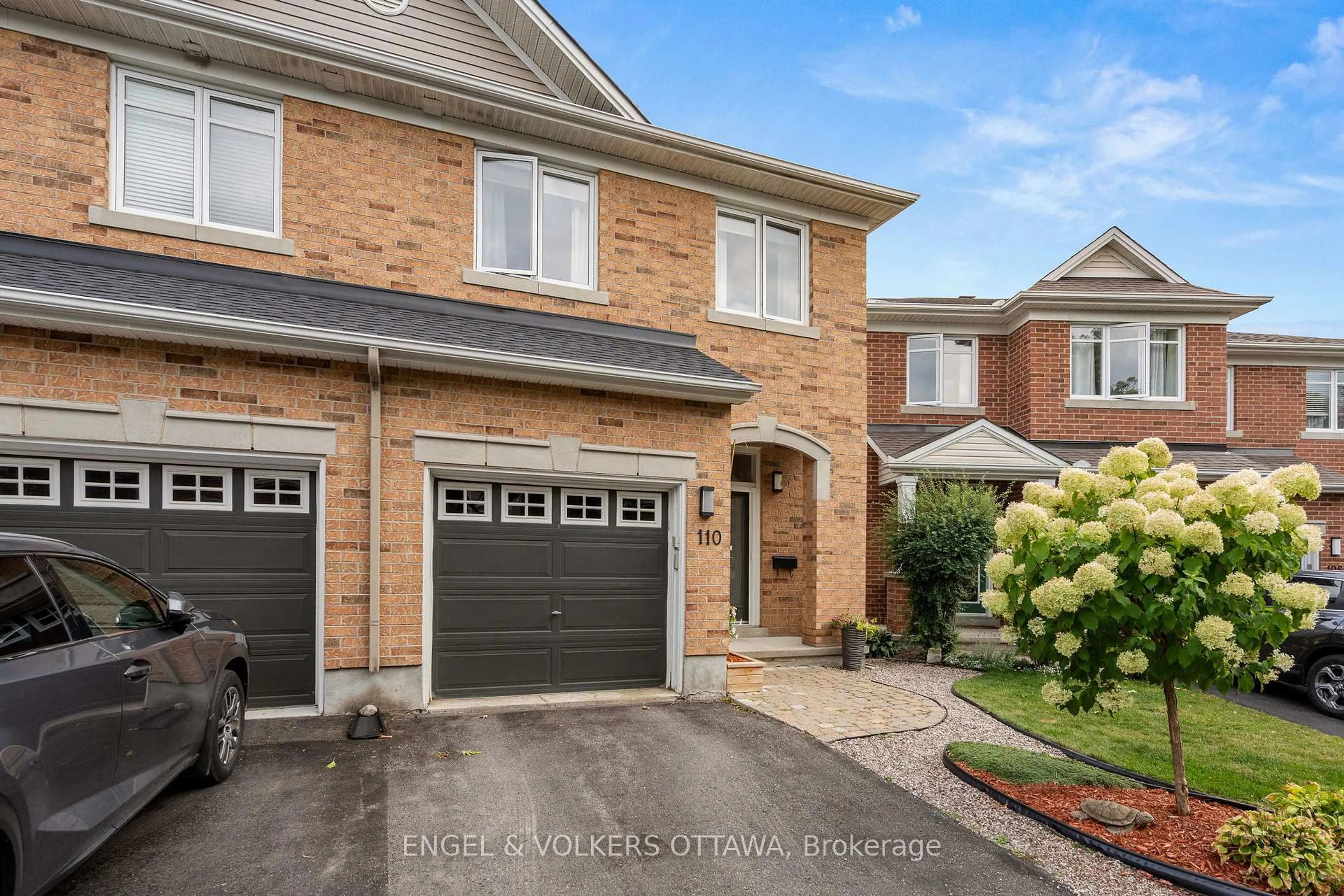 Home with brick exterior material, street for 110 Encore Private, Ottawa Ontario K2E 0A2
