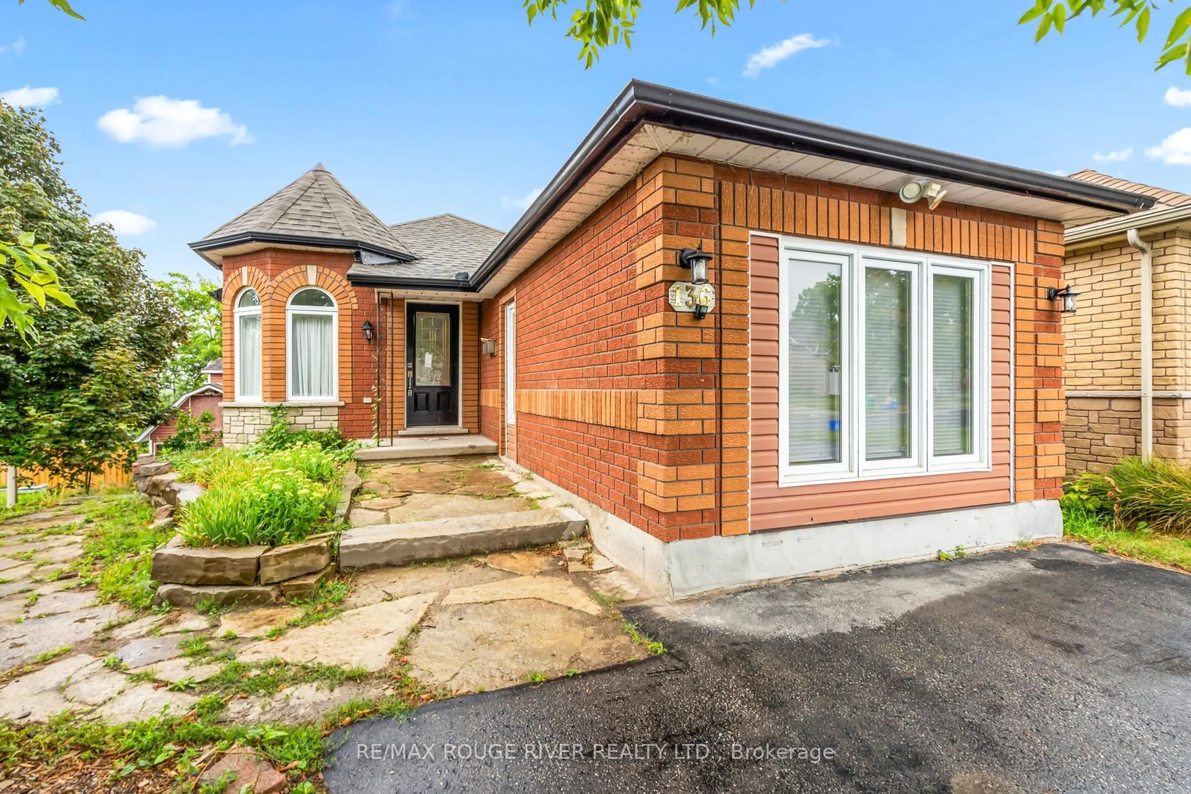 Home with brick exterior material, street for 136 Haden Ave, Peterborough North Ontario K9H 7P6