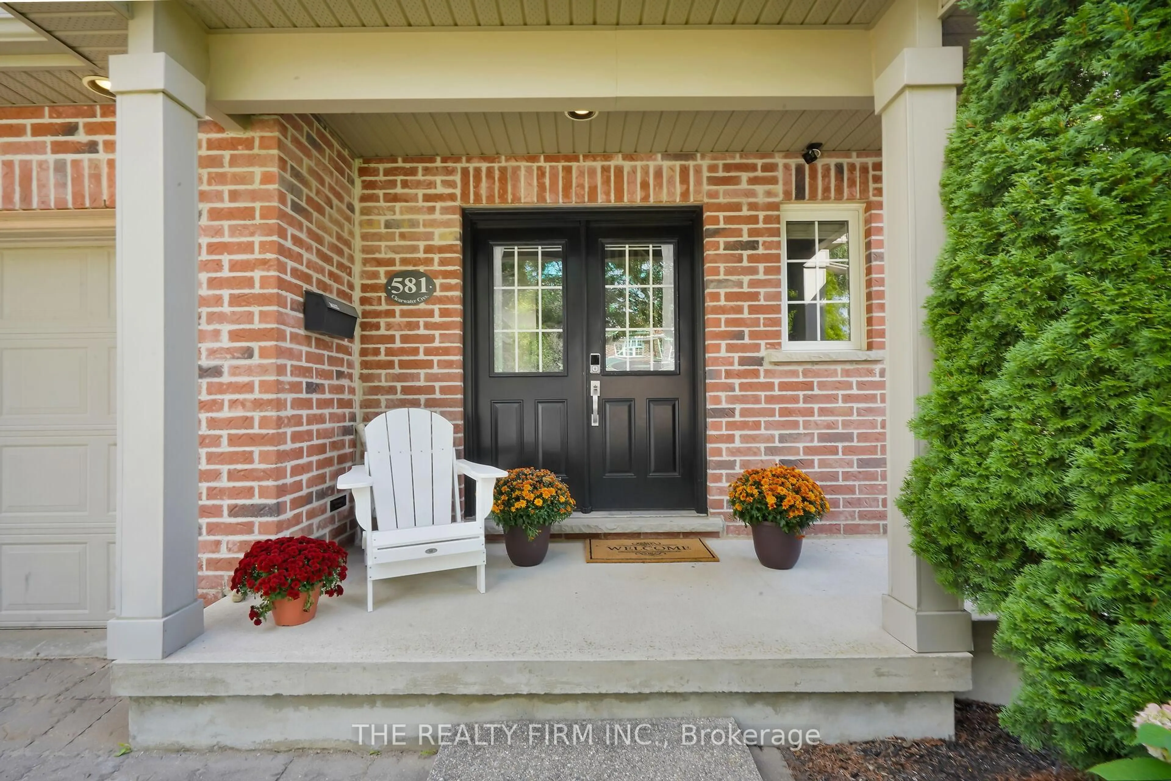 Home with brick exterior material, street for 581 Clearwater Cres, London North Ontario N5X 4J9