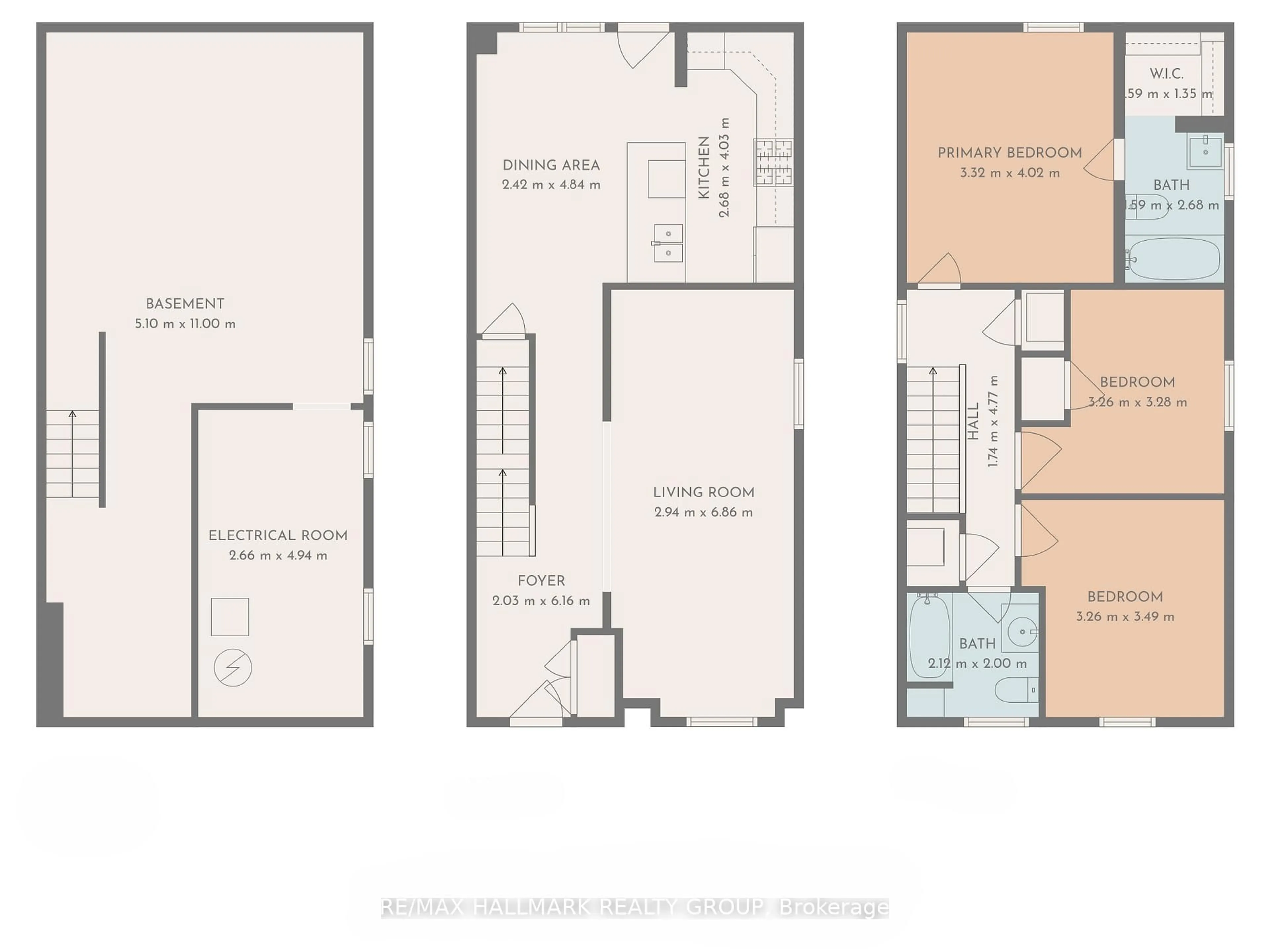 Floor plan for 69 King George St, Ottawa Ontario K1K 1V4