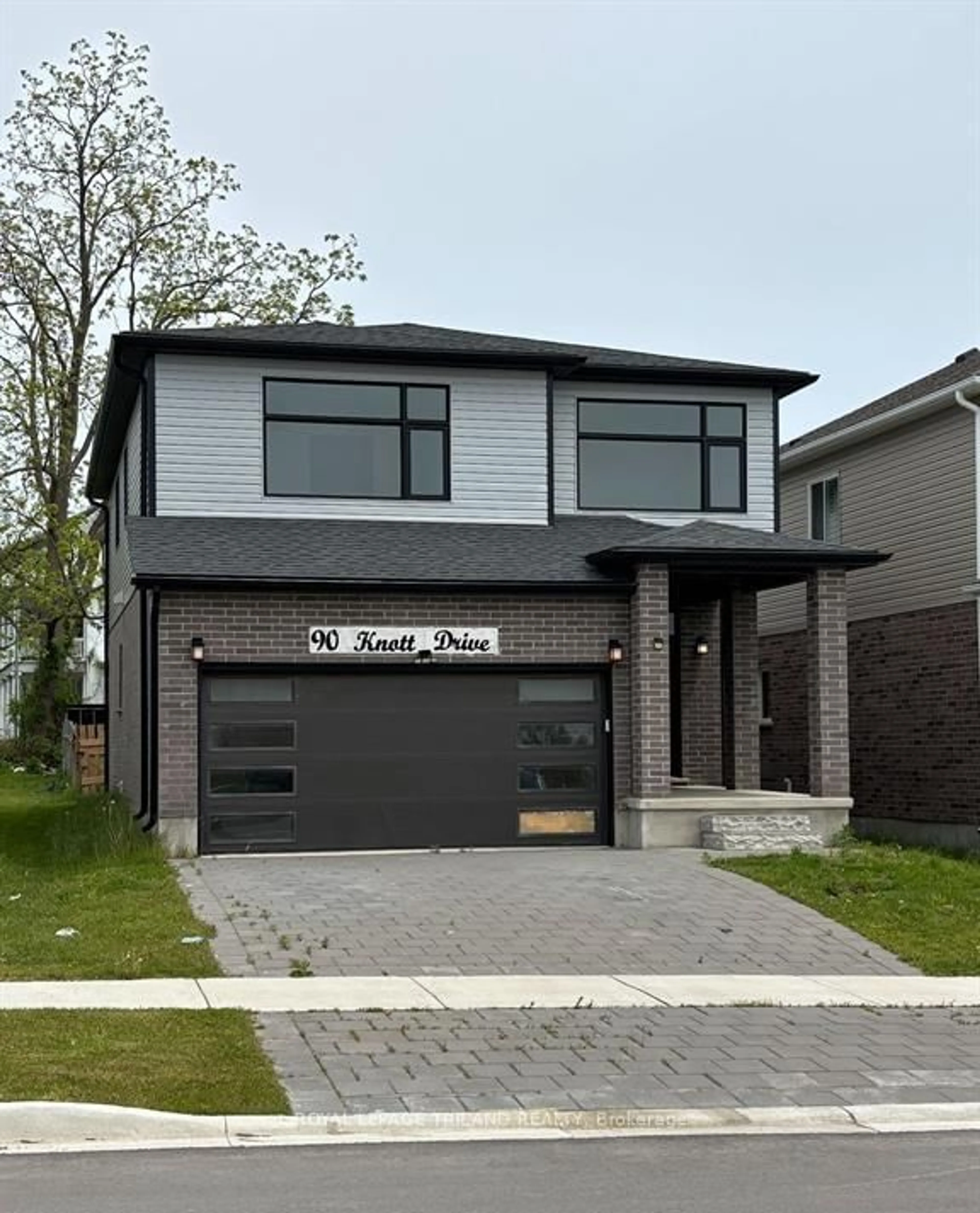 Home with brick exterior material, street for 90 Knott Dr, London South Ontario N0L 0G5
